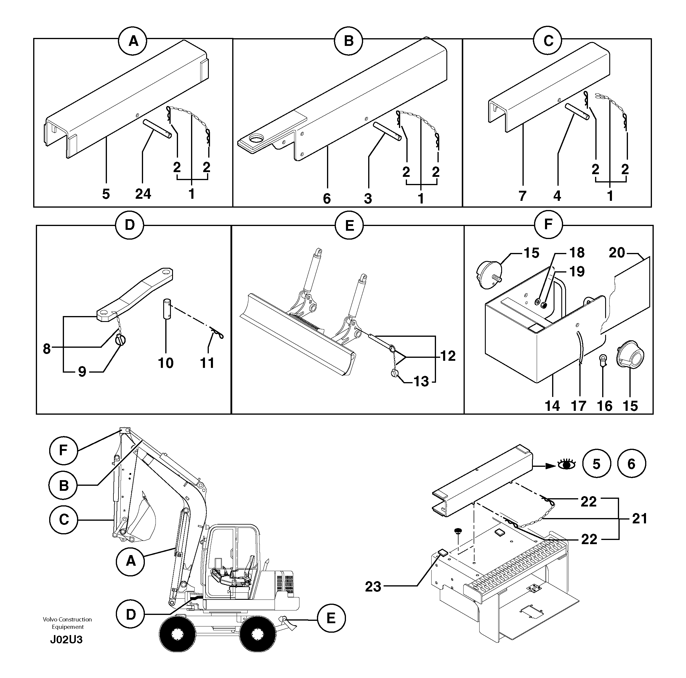 Safety device  DEU — volvo parts diagram