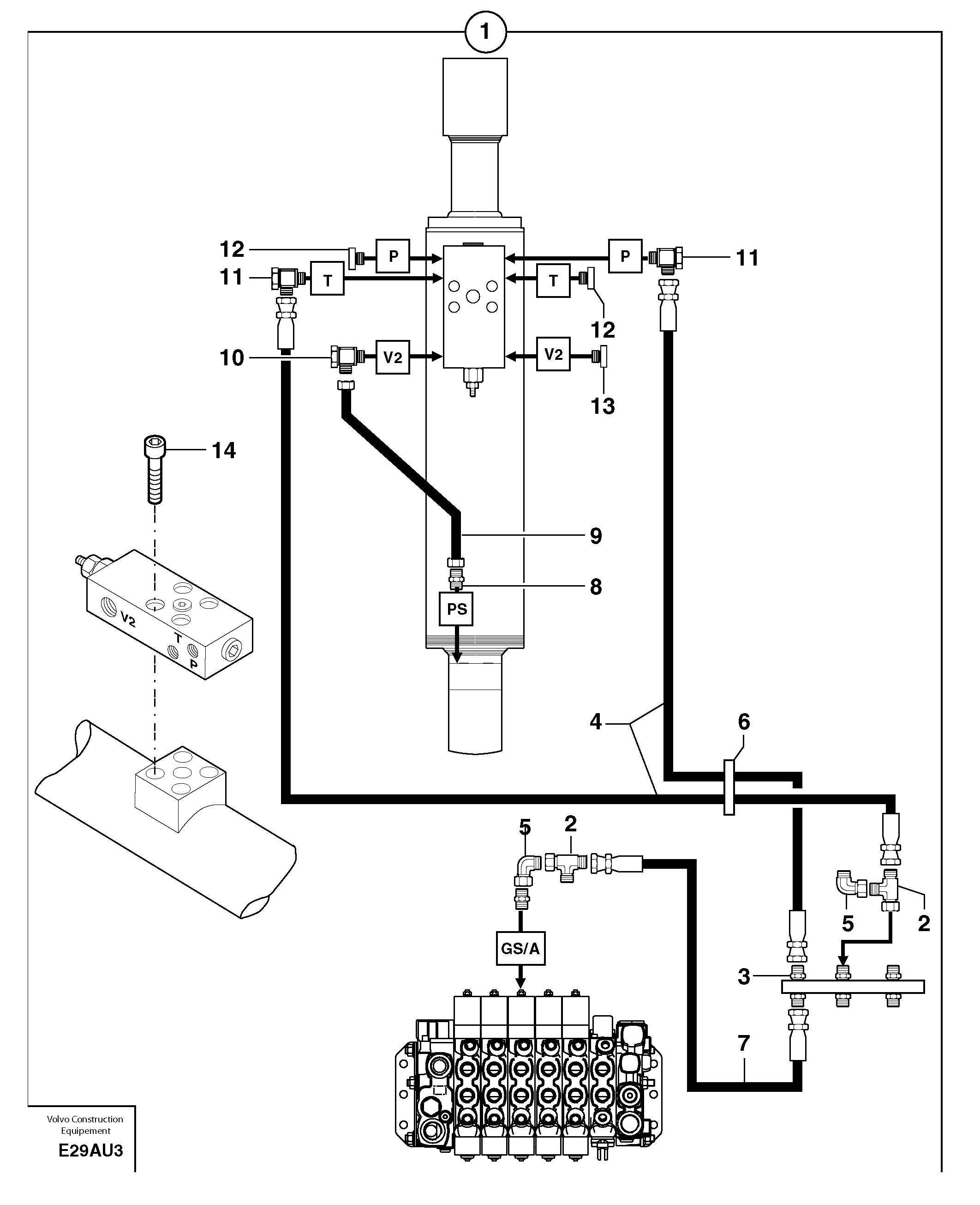 Supplement concerning handling operations / option — volvo parts diagram