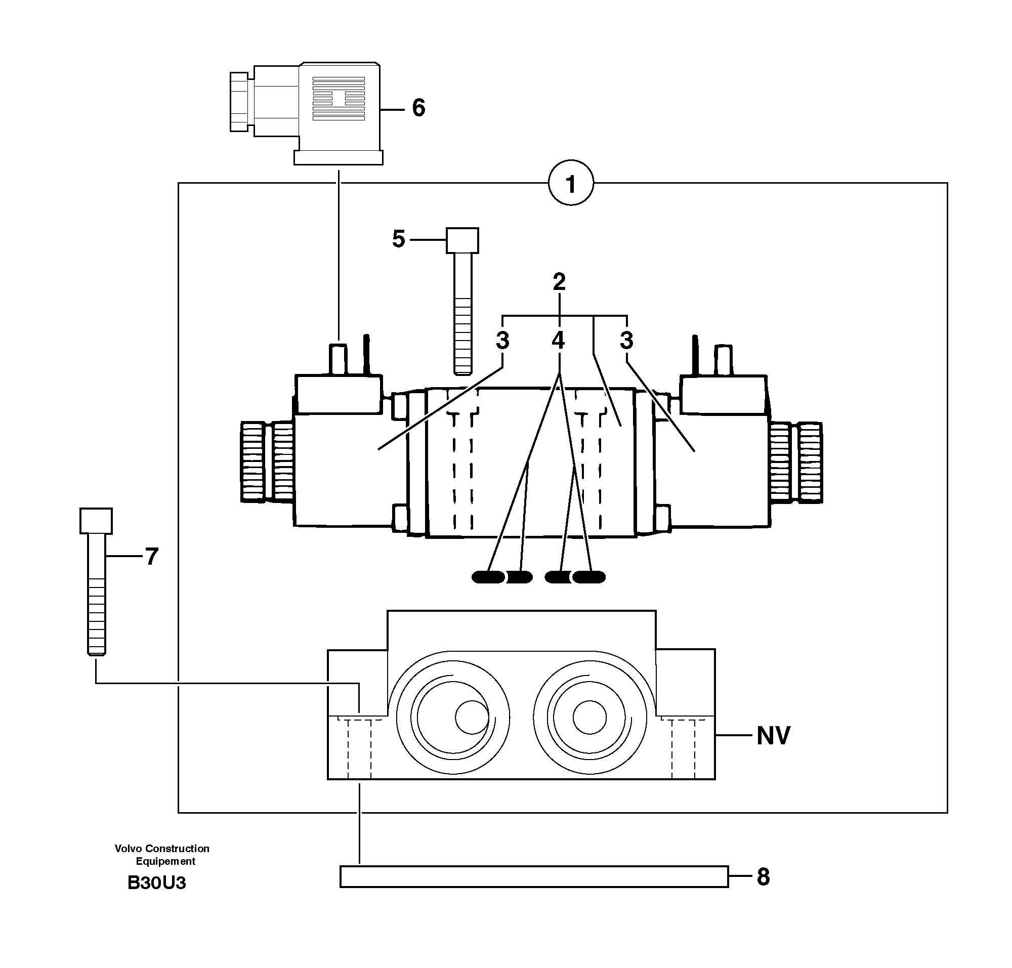 Electrovalve : stabiliser — volvo parts diagram