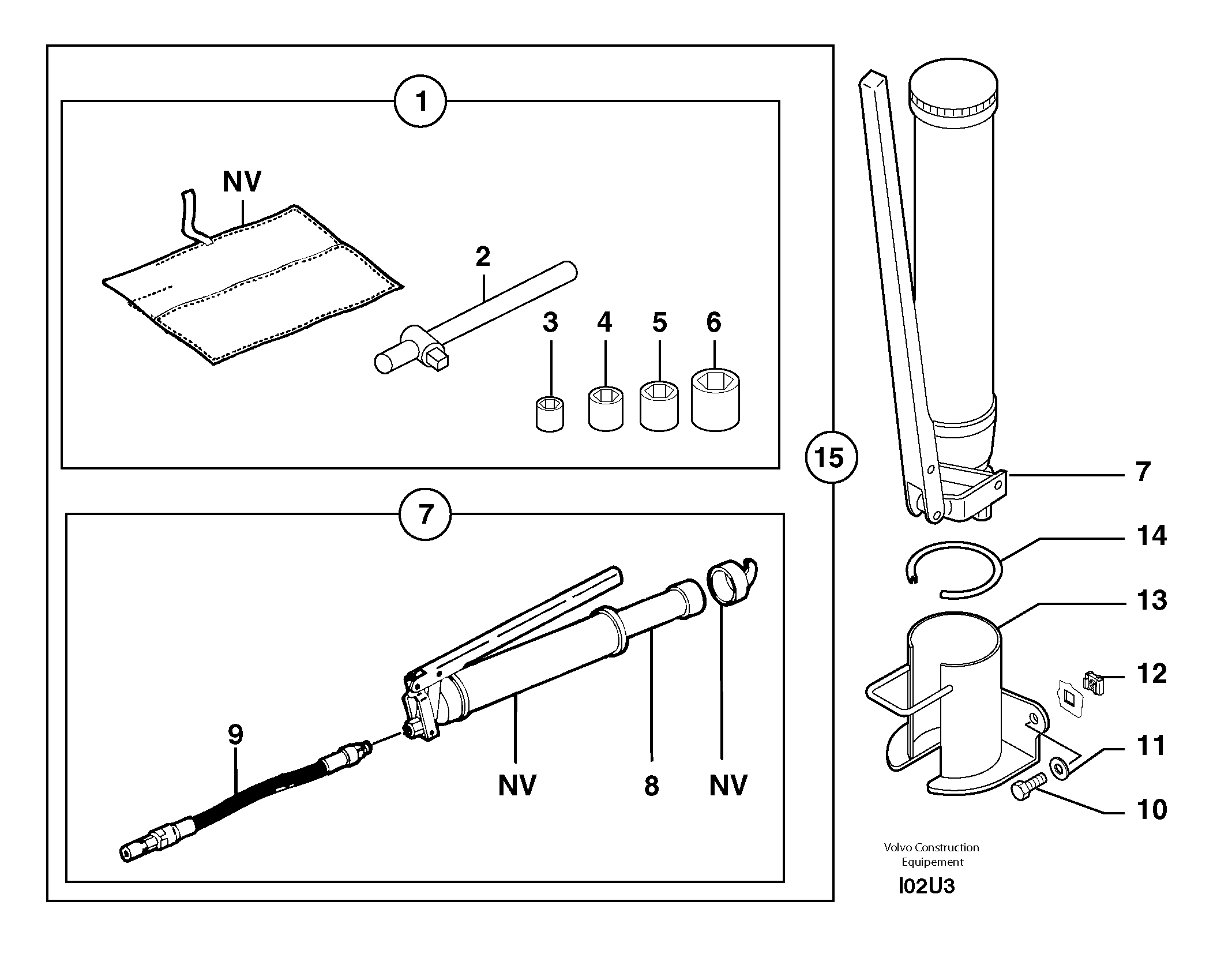 Tools — volvo parts diagram