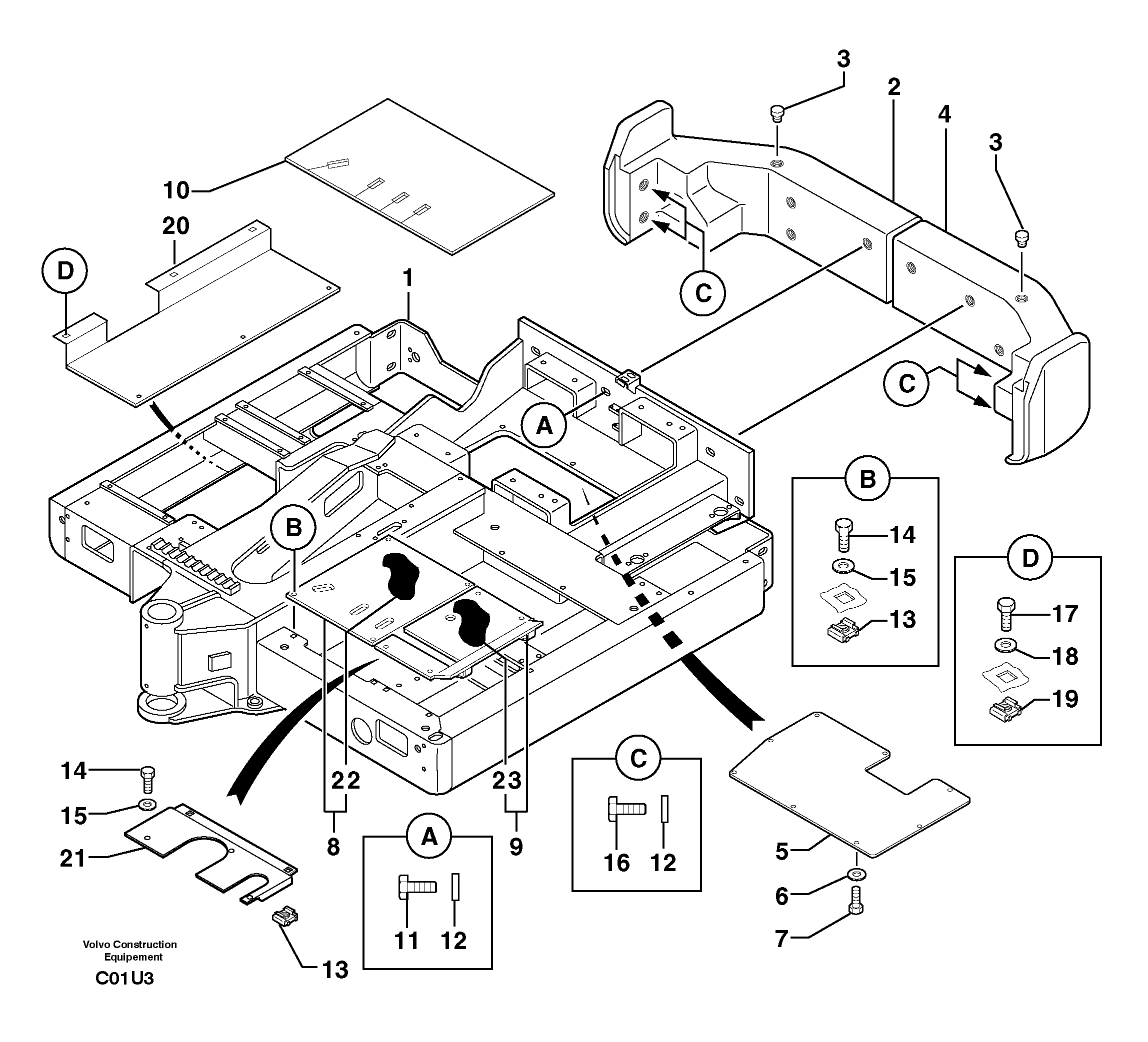 Platform — volvo parts diagram