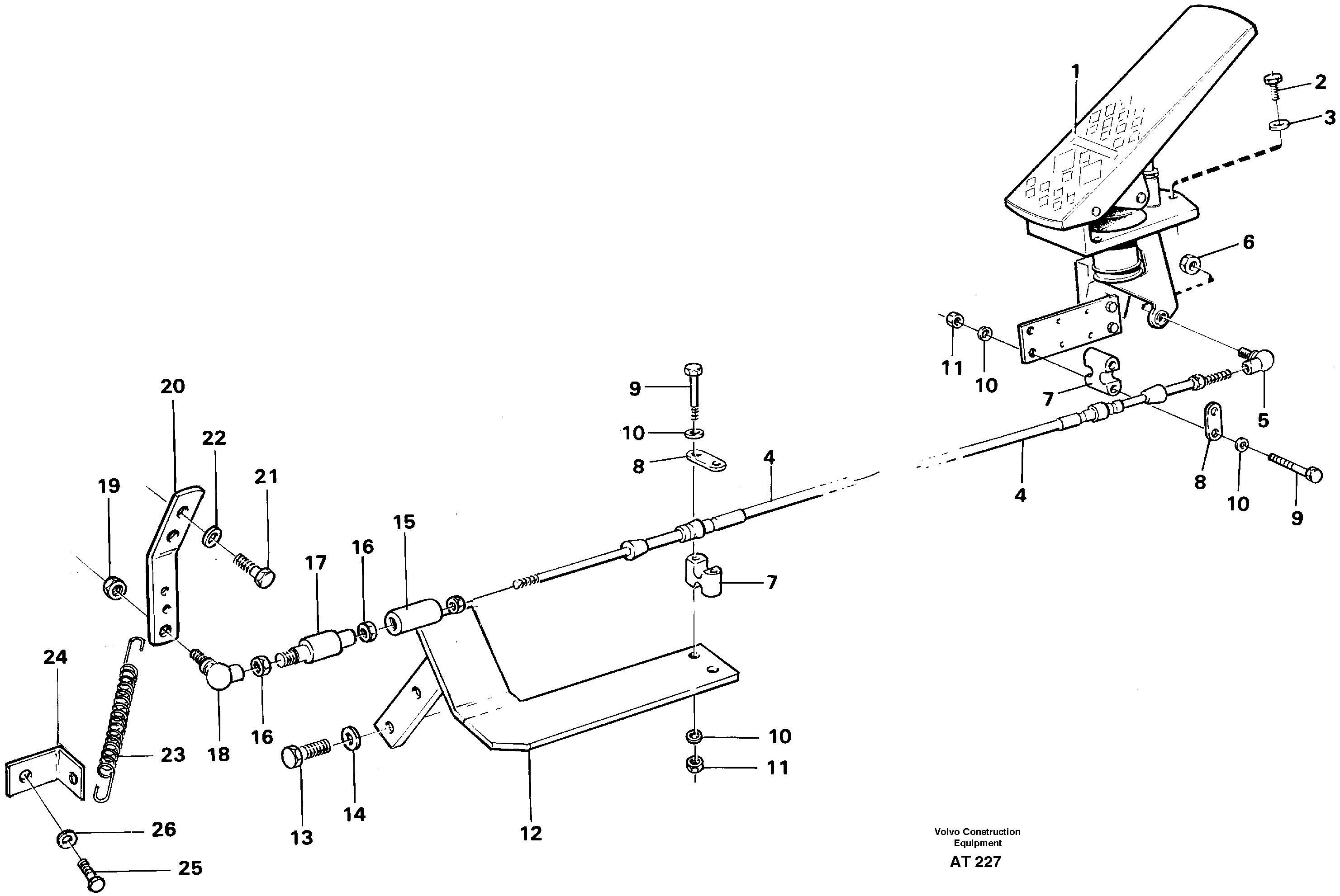 Regulator control — volvo parts diagram