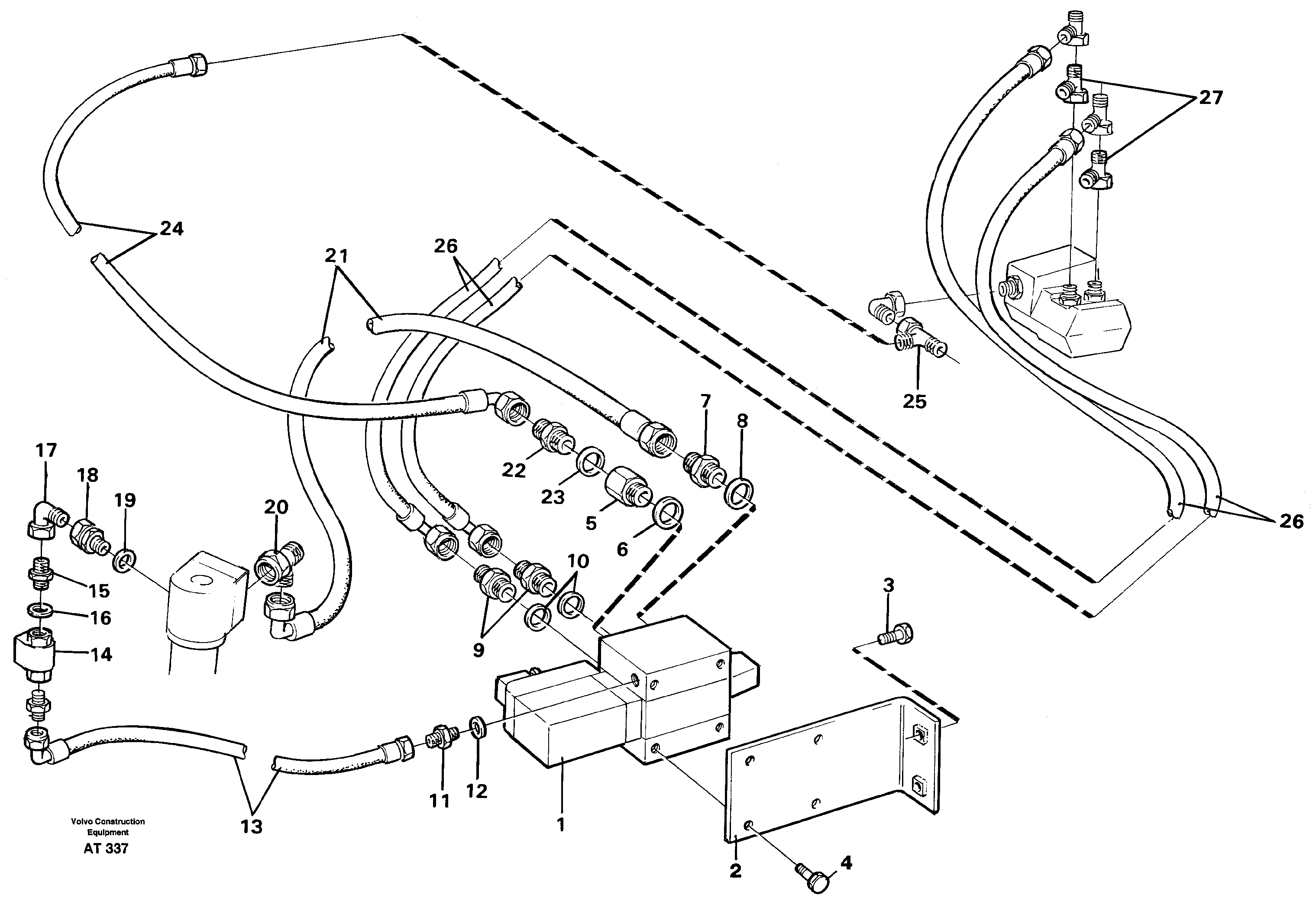 Comfort drive control 94604 — volvo parts diagram