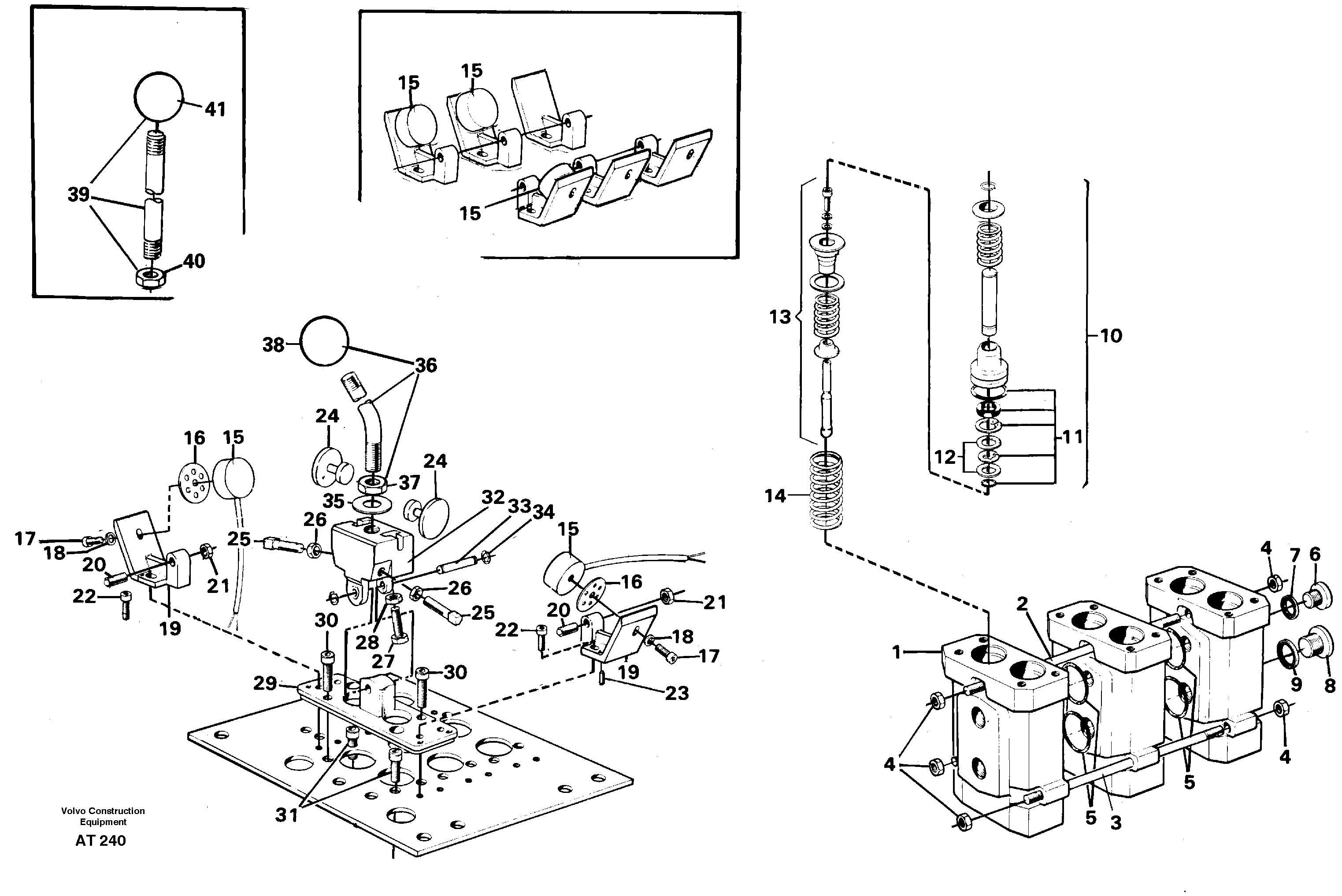 Servo valve — volvo parts diagram