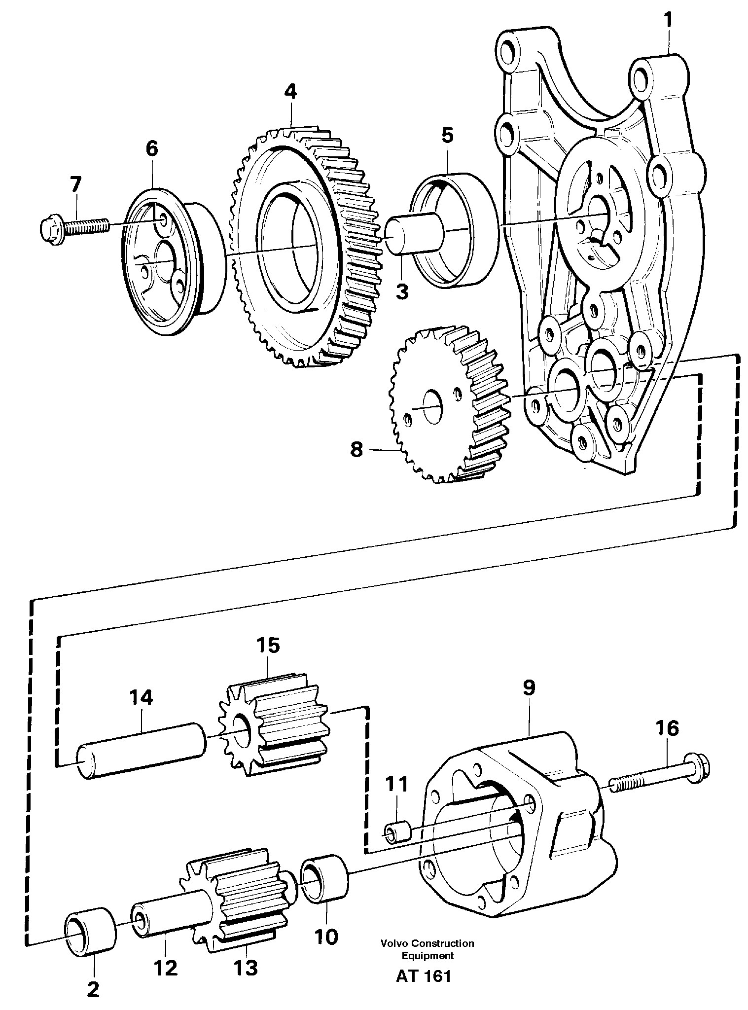 Oil pump — volvo parts diagram