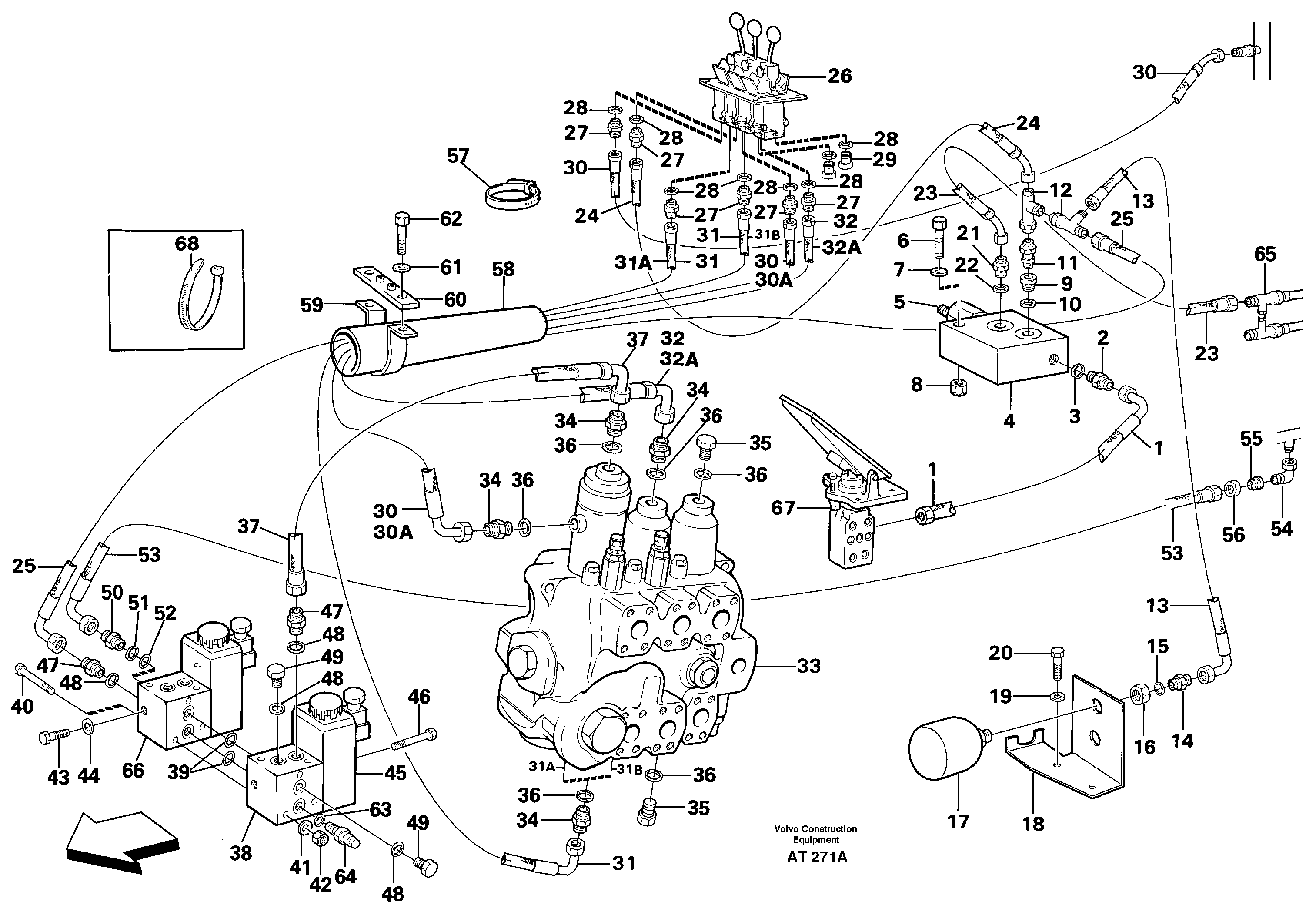 Servo - hydraulic — volvo parts diagram
