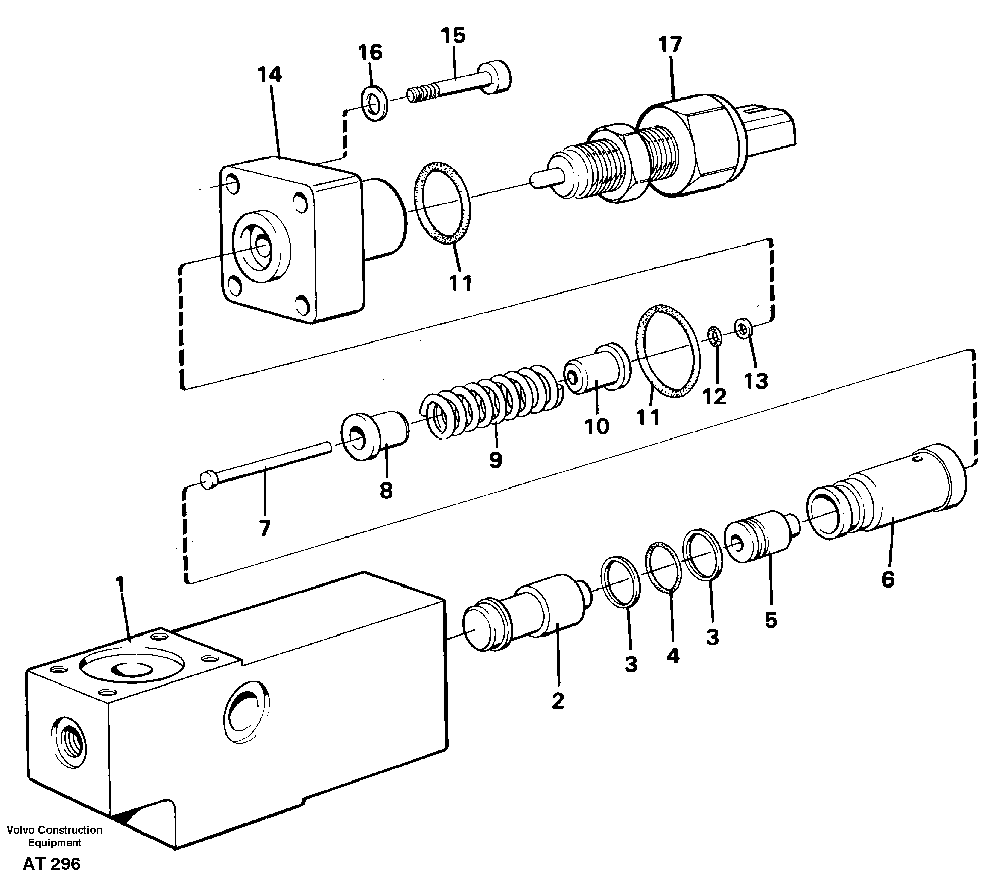 Sensor  91918 — volvo parts diagram