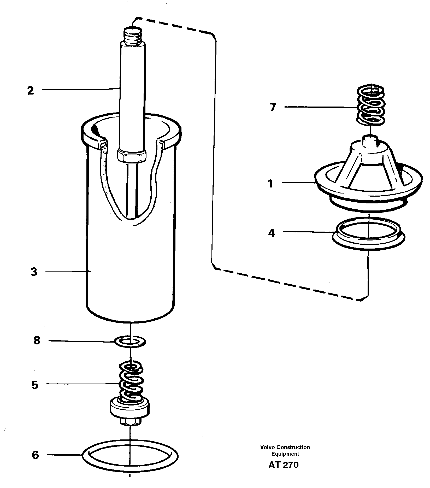 Oil filter — volvo parts diagram
