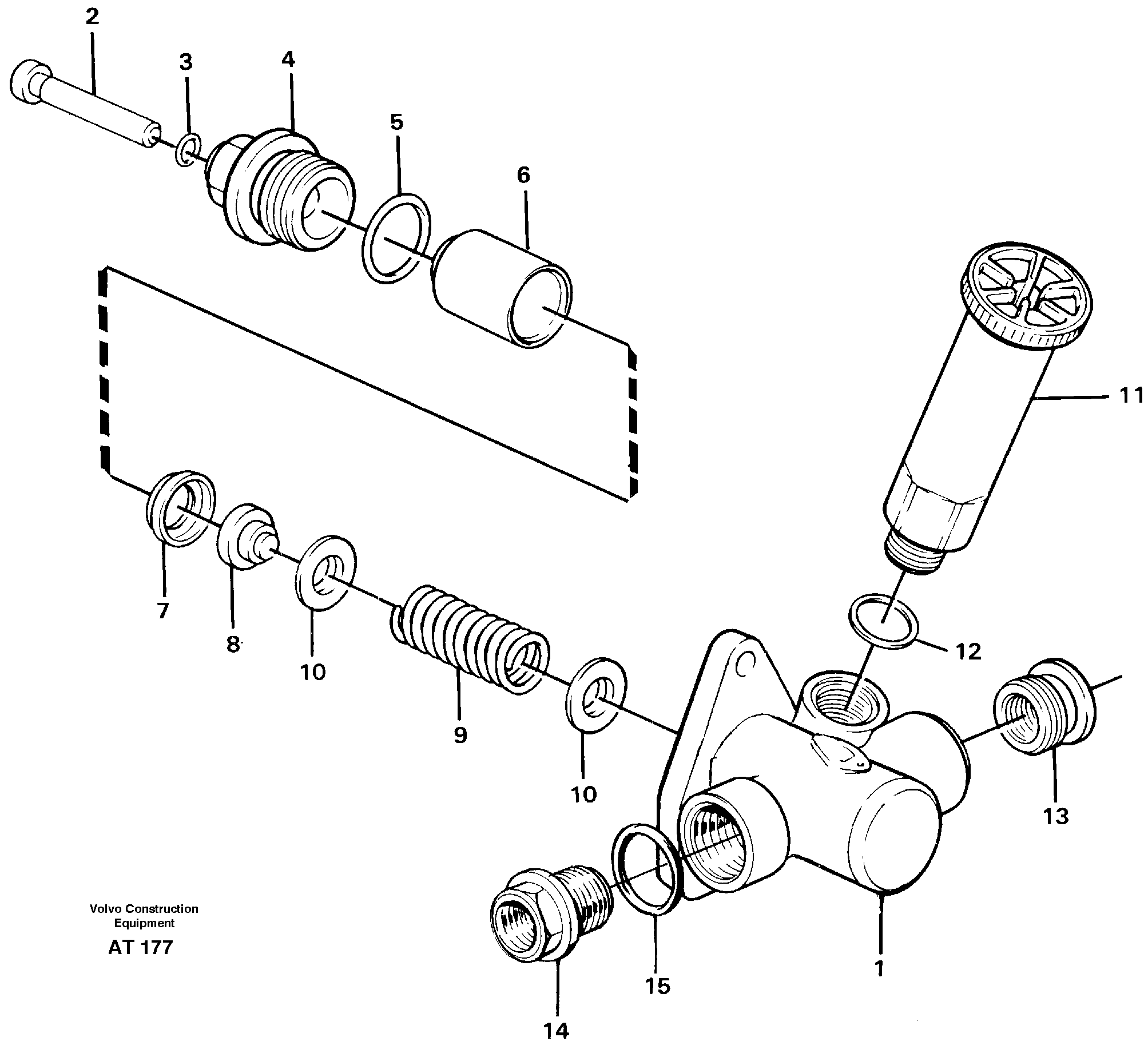 Feed pump — volvo parts diagram