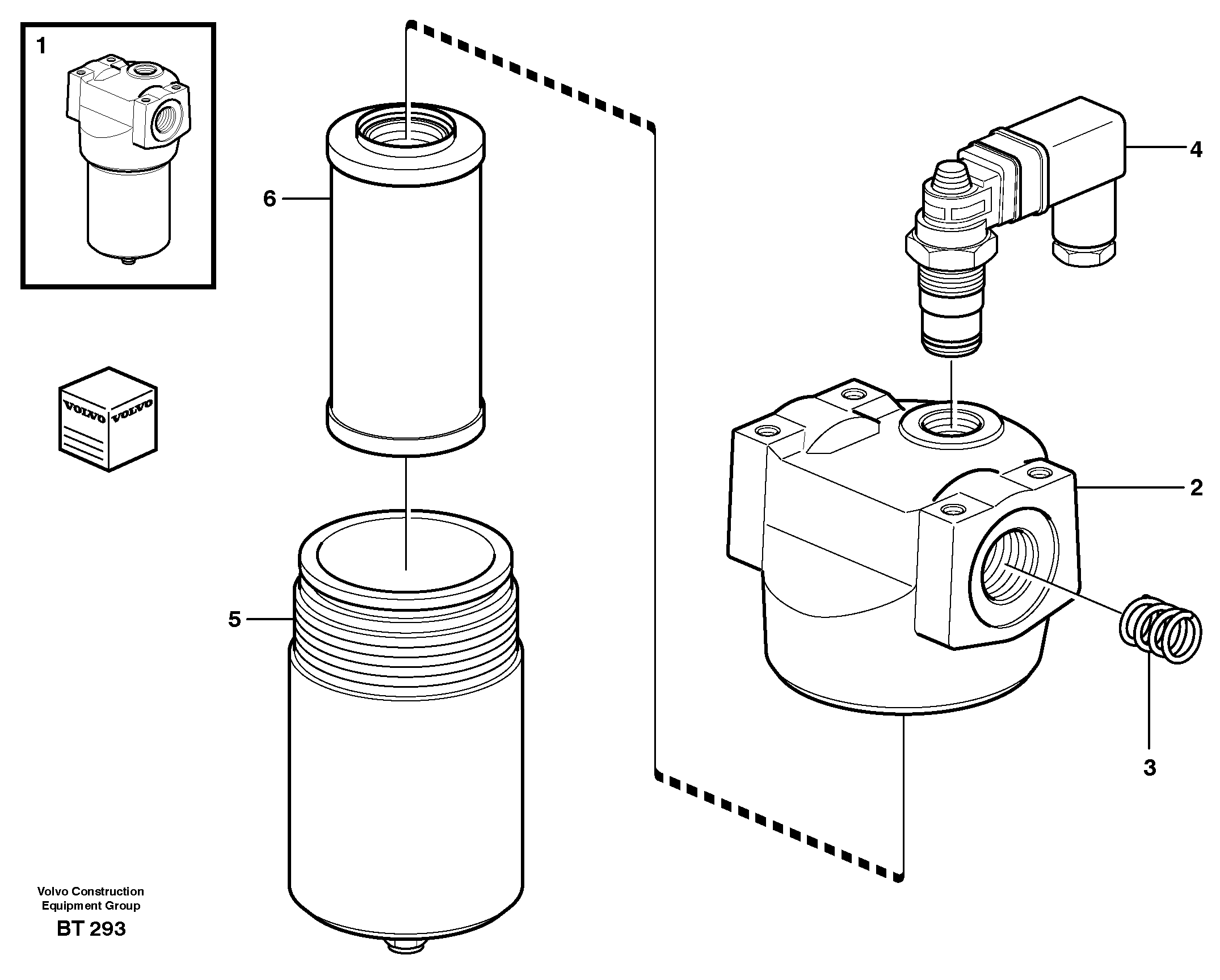 Filter — volvo parts diagram