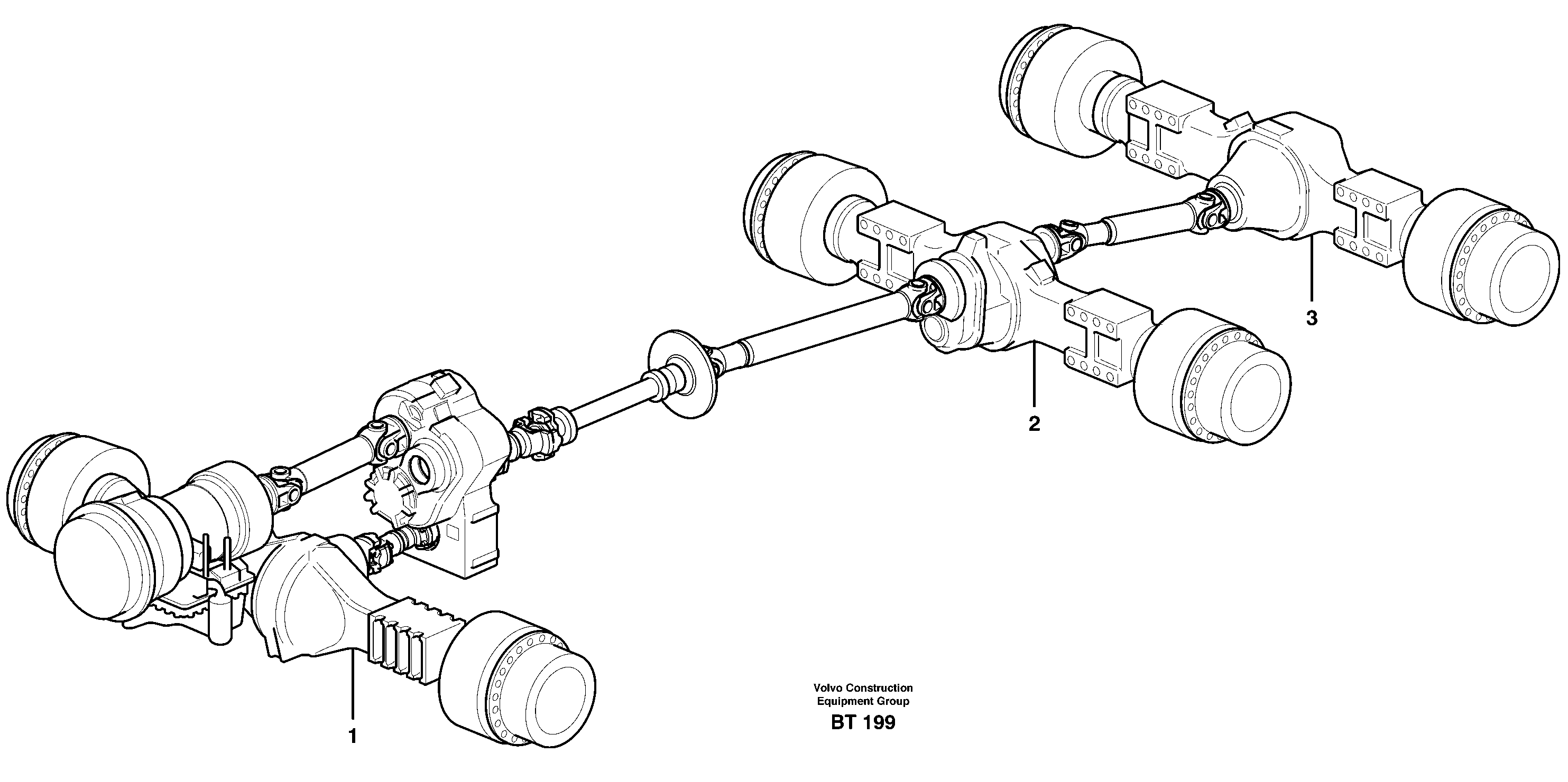 Planet axels — volvo parts diagram