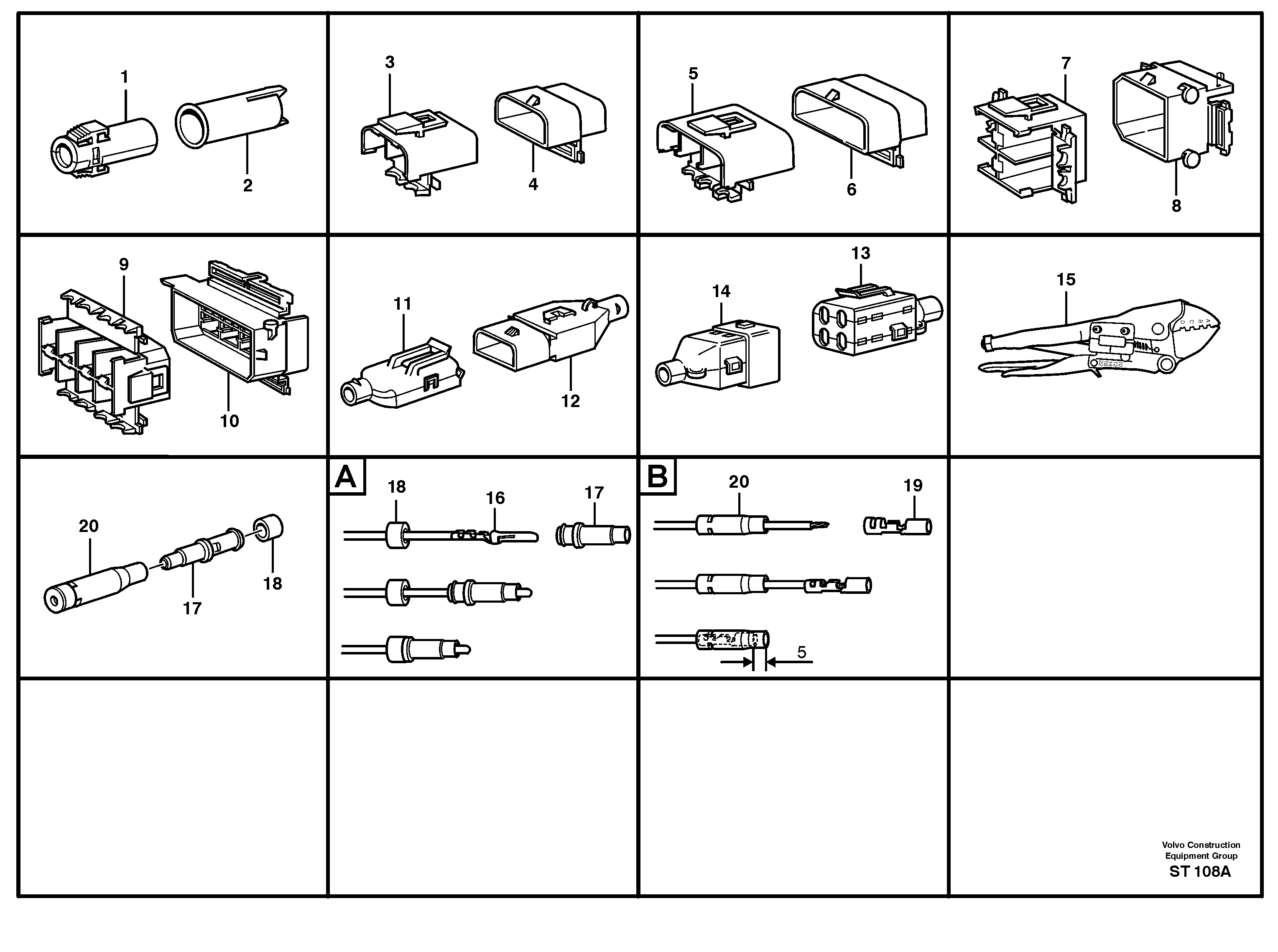 Humidity-proof connections — volvo parts diagram