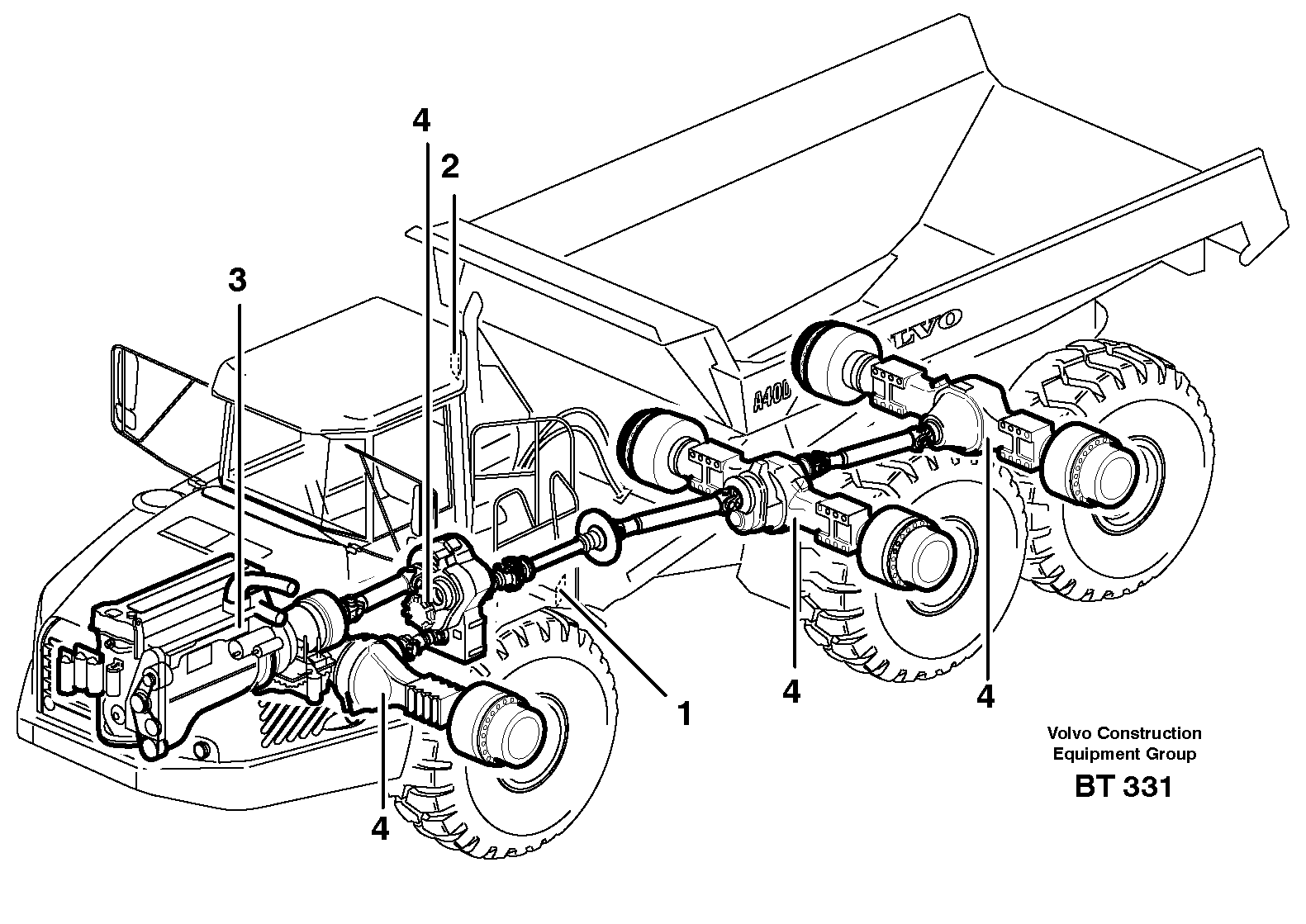 Product sign plate — volvo parts diagram