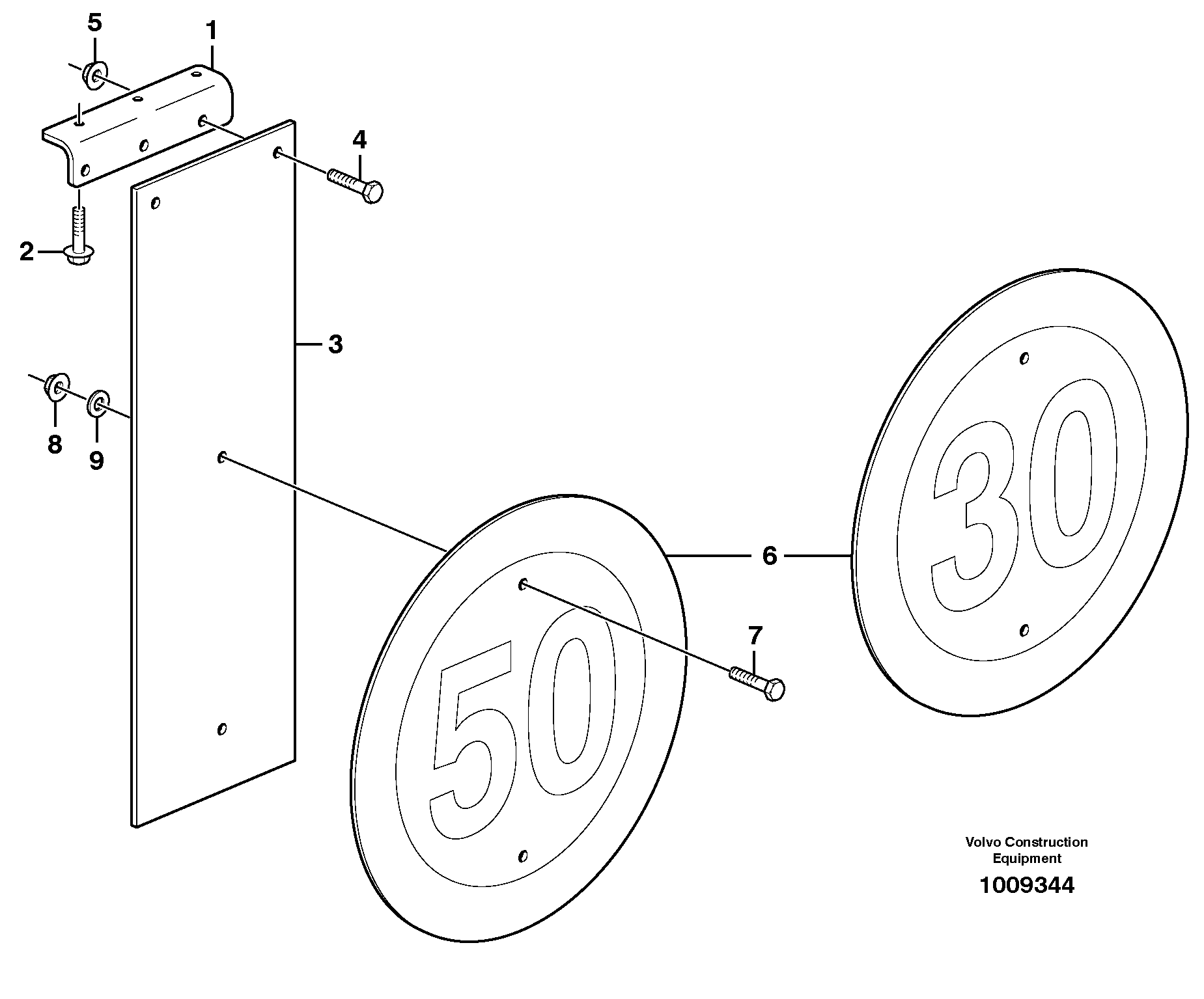 Lgf Sign  81187, 81188 — volvo parts diagram