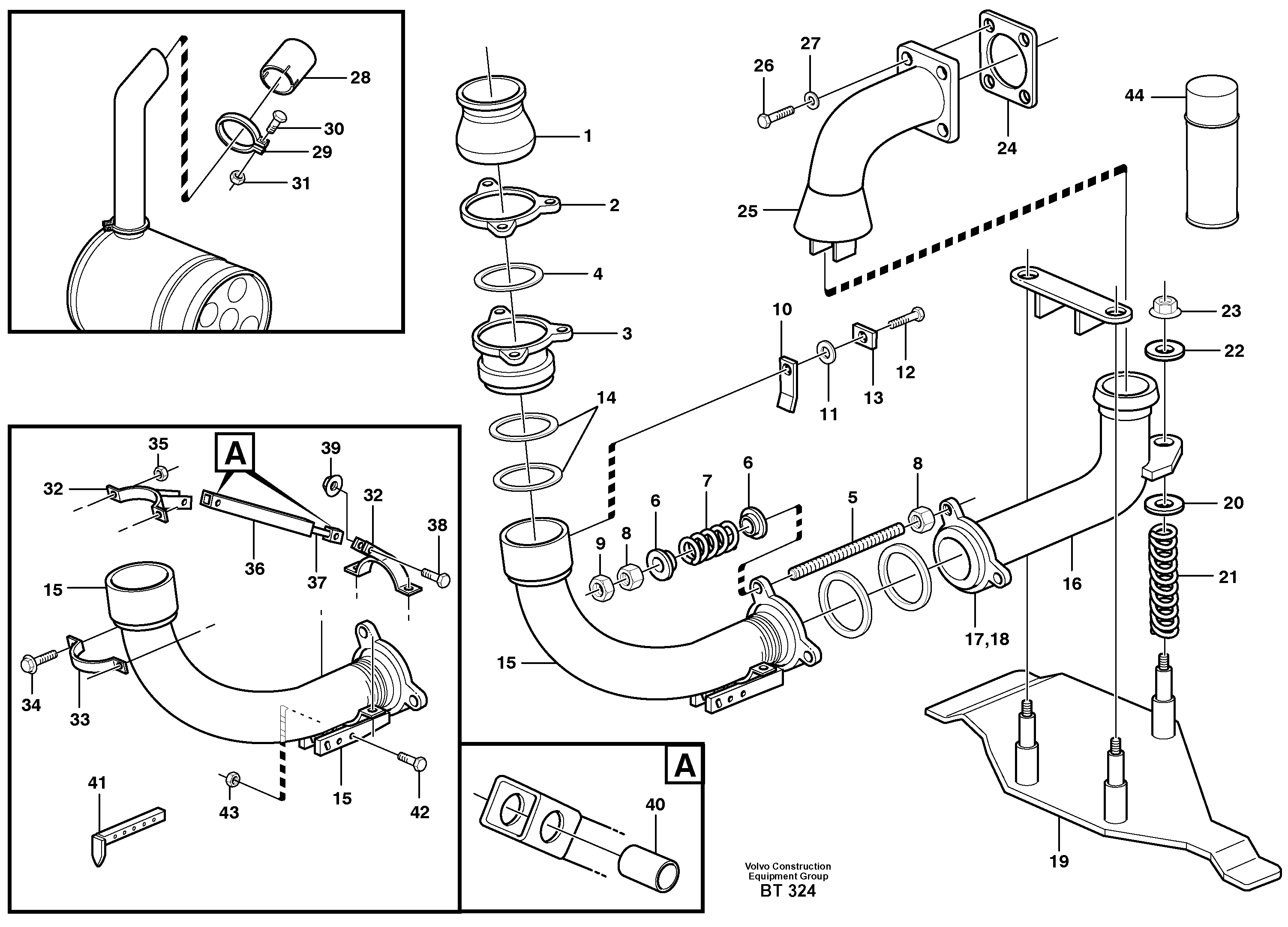 Body heating  93345 — volvo parts diagram