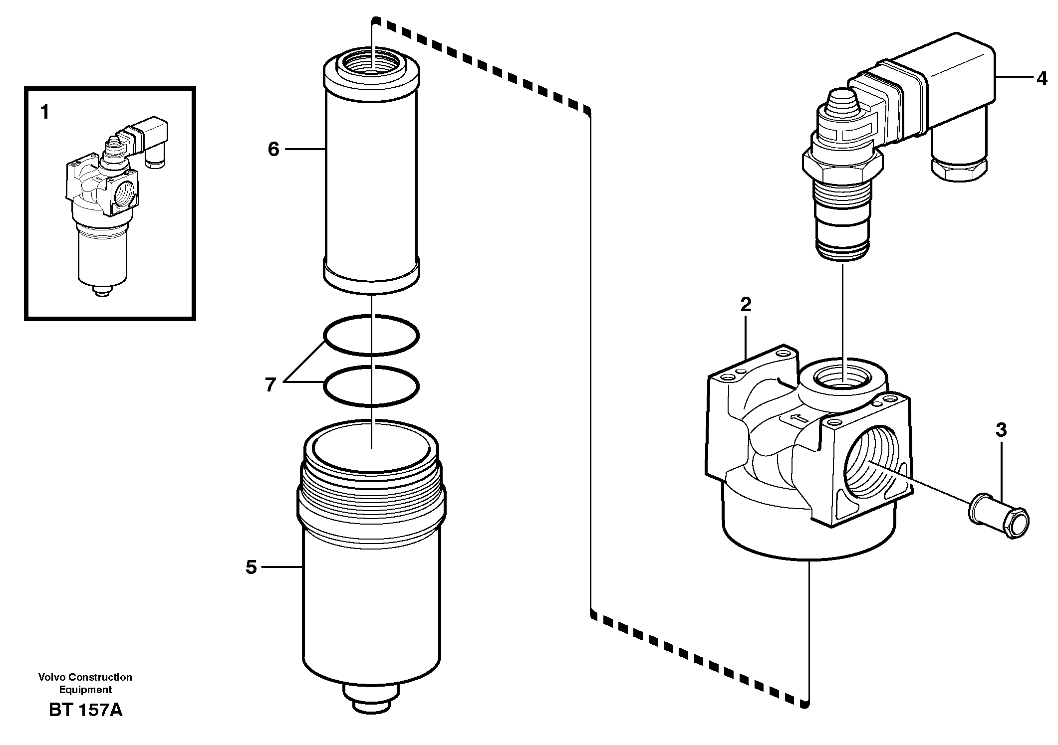 Filter — volvo parts diagram