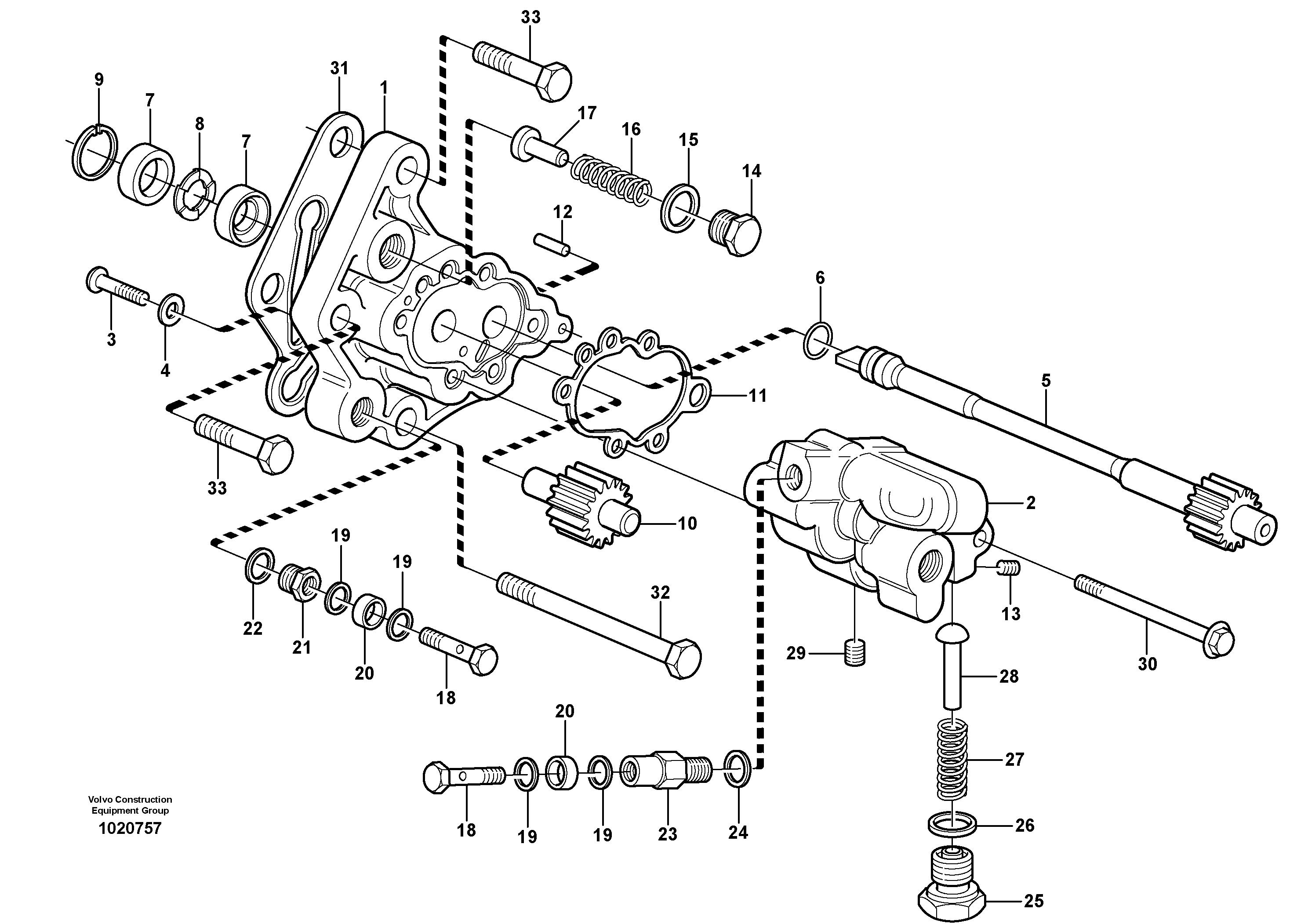 Fuel pump — volvo parts diagram