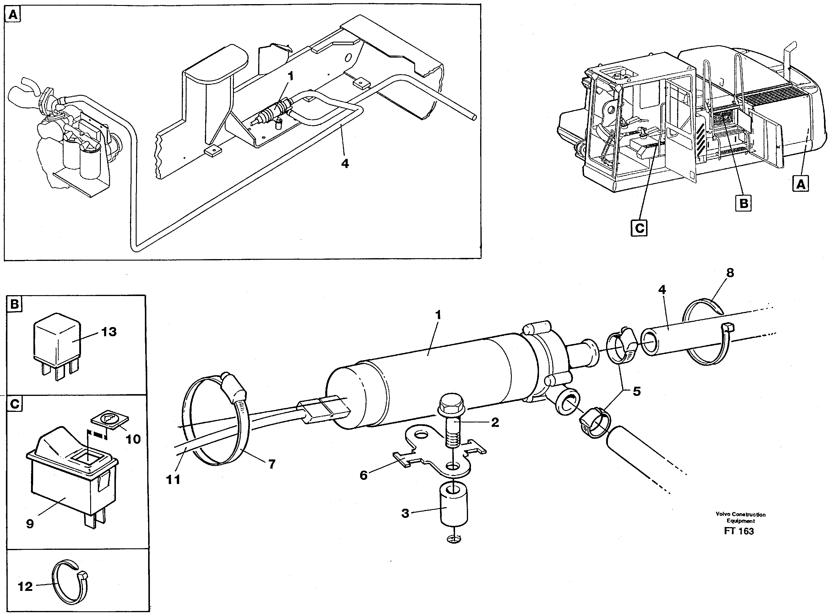 Cirkulation pump  14266769 — volvo parts diagram