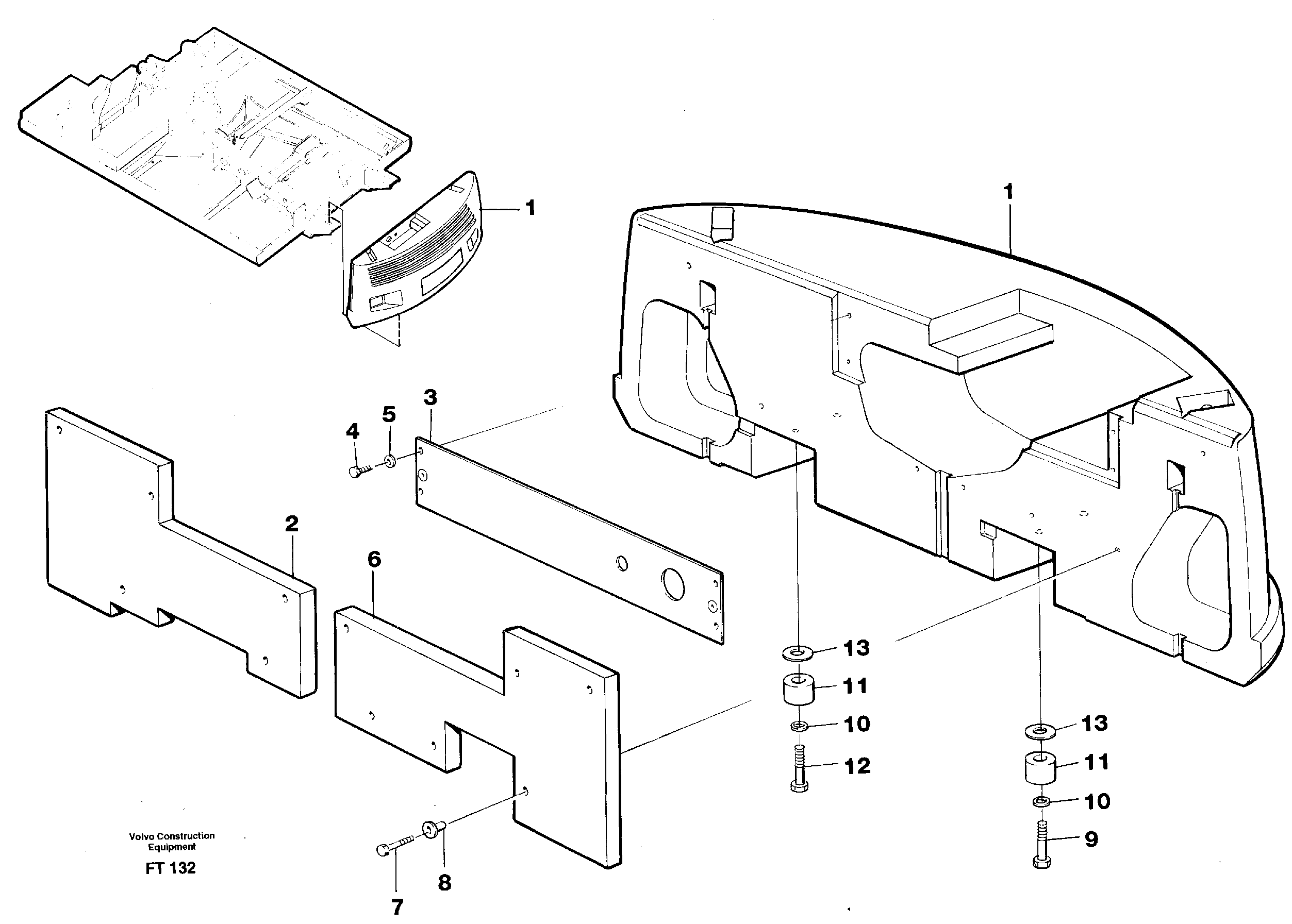 Counterweights — volvo parts diagram