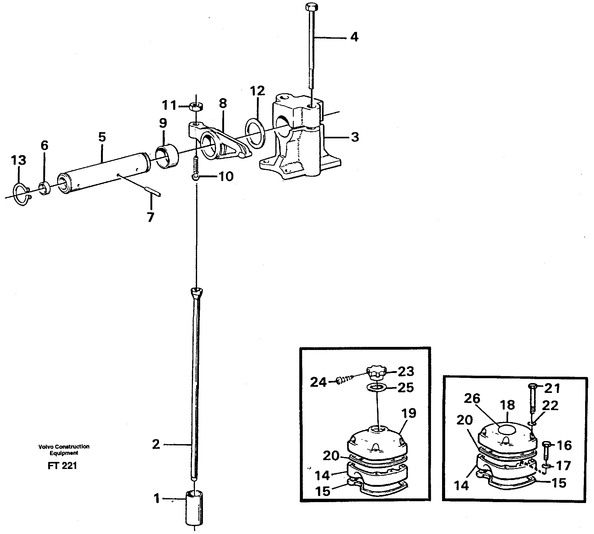 Valve mechanism — volvo parts diagram