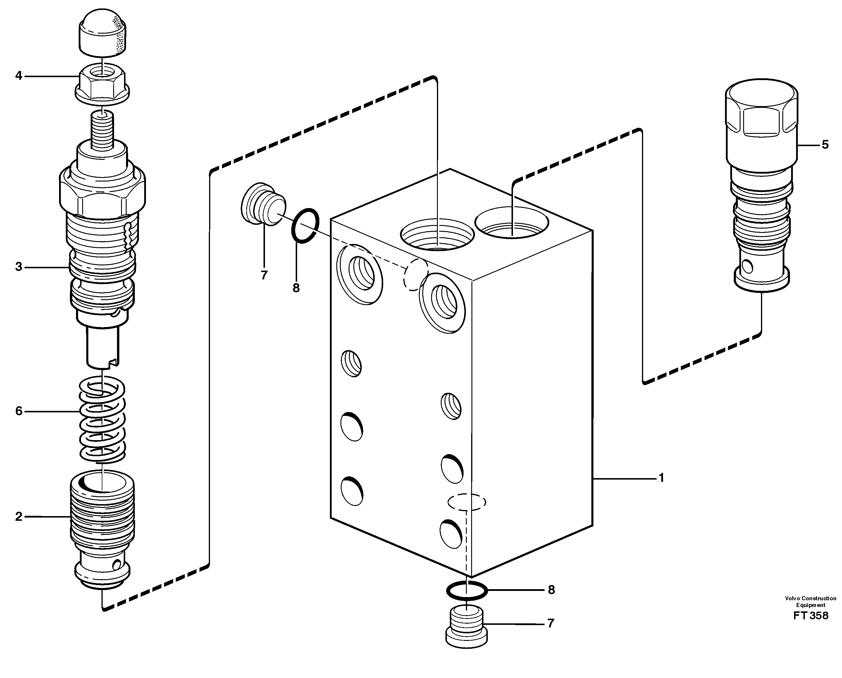 inhibitor valve — volvo parts diagram