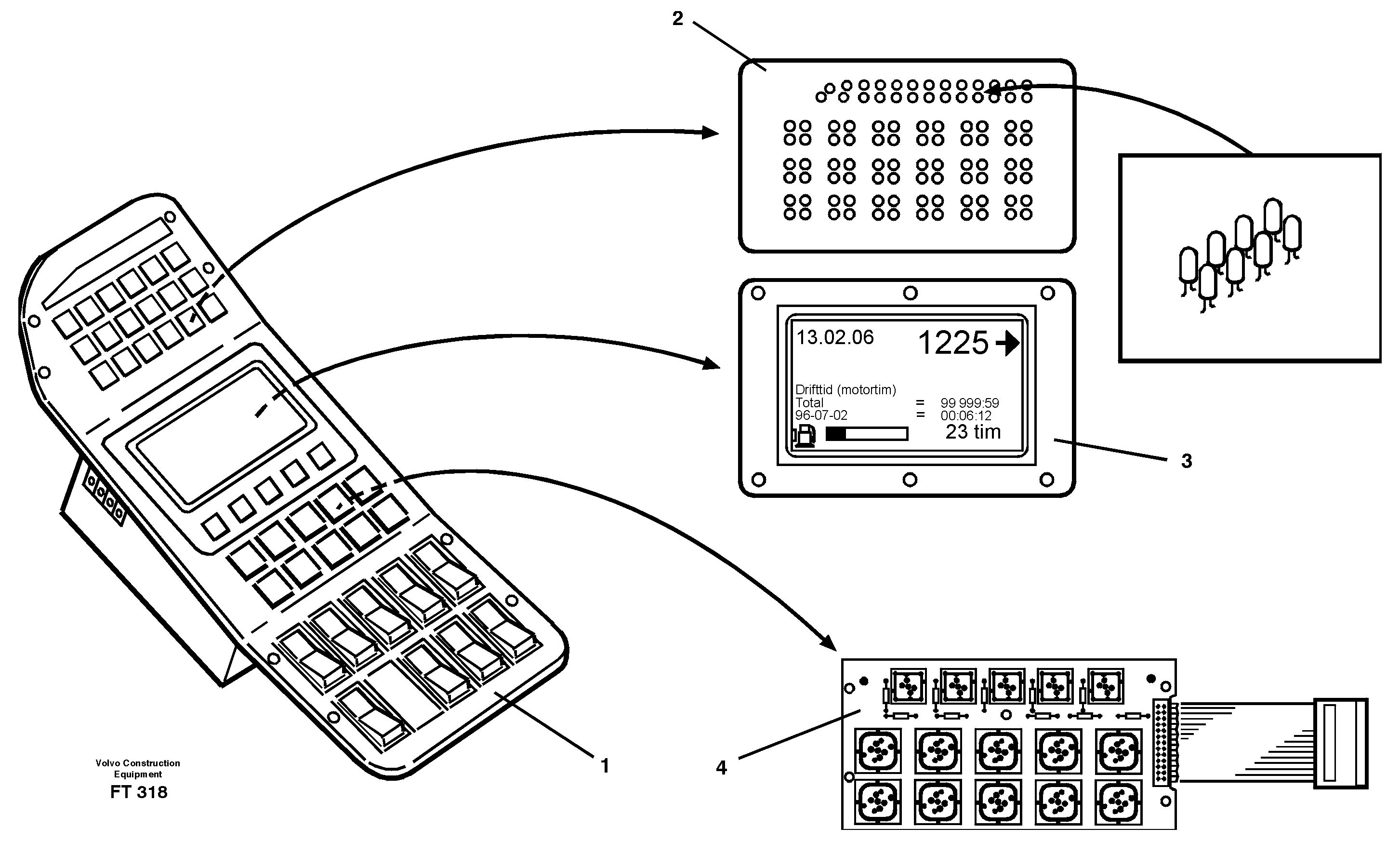 Display — volvo parts diagram