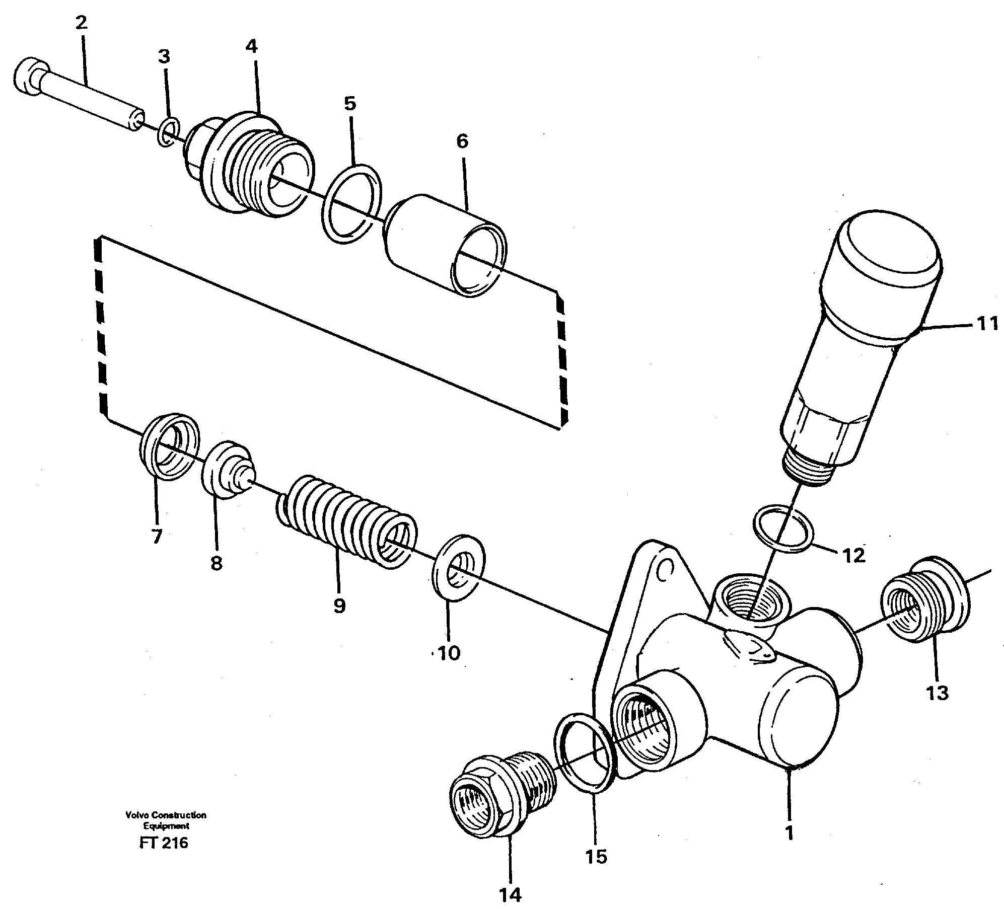 Feed pump — volvo parts diagram