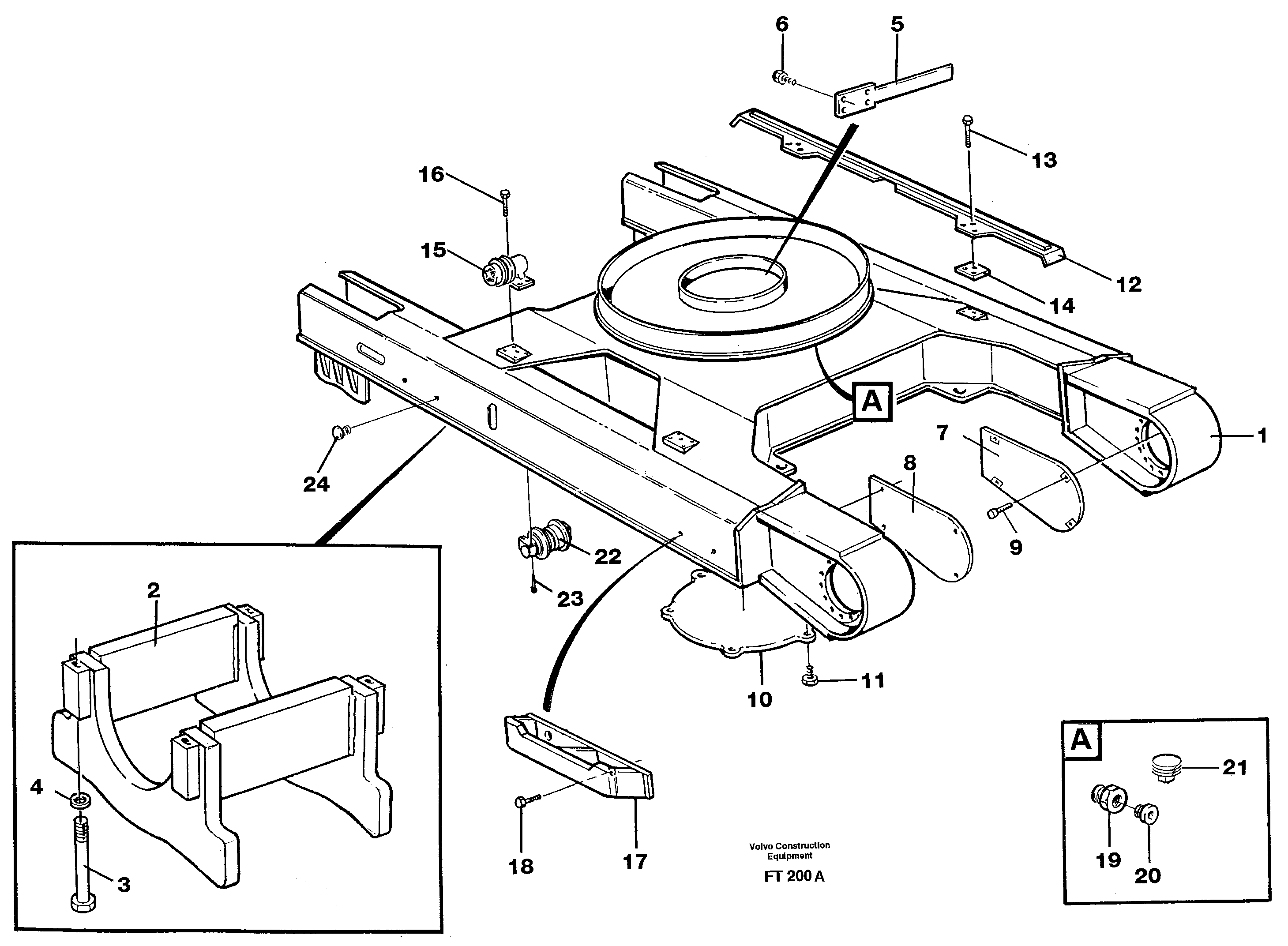 Undercarriage — volvo parts diagram