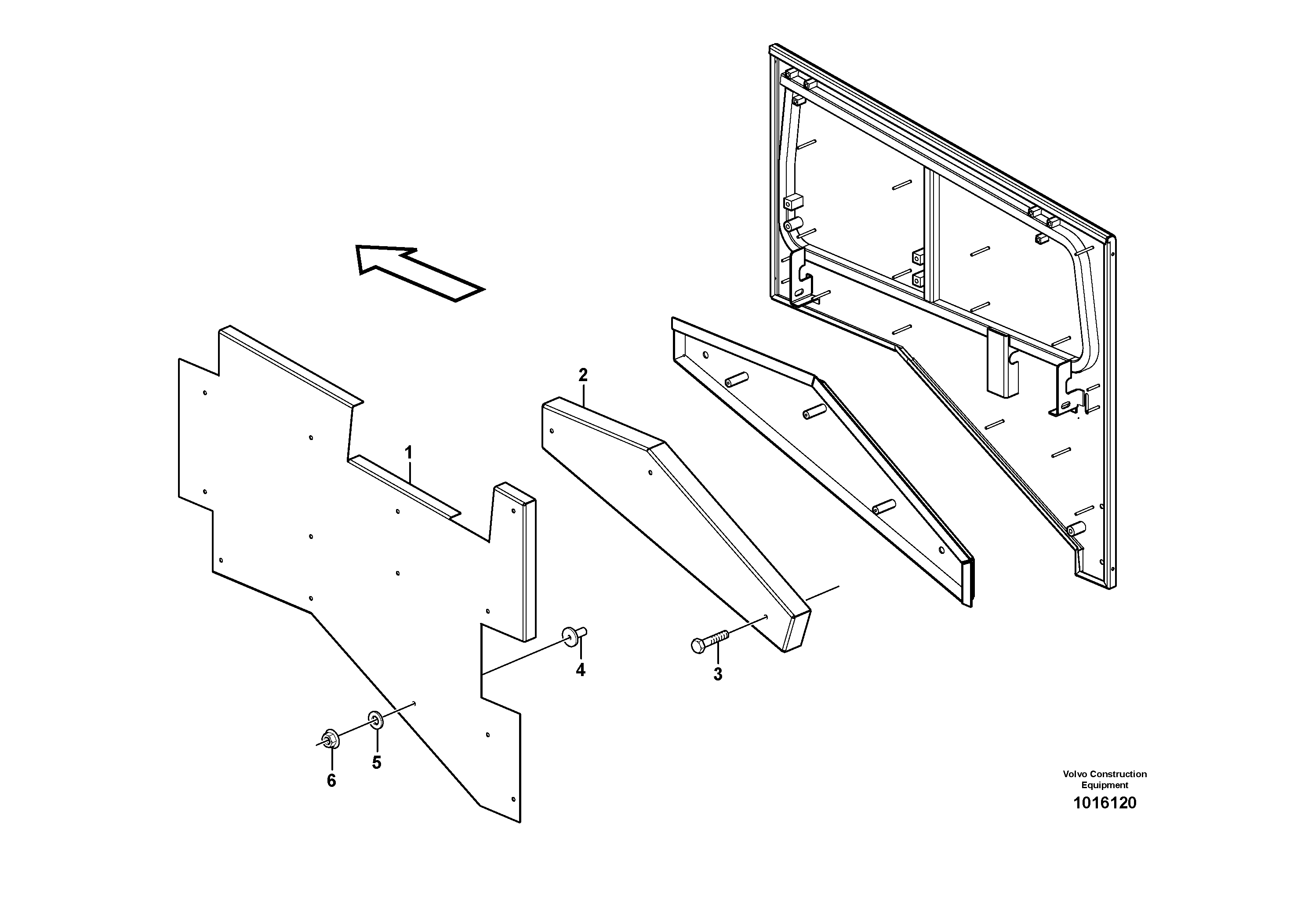 Noise reduction.  82172 — volvo parts diagram