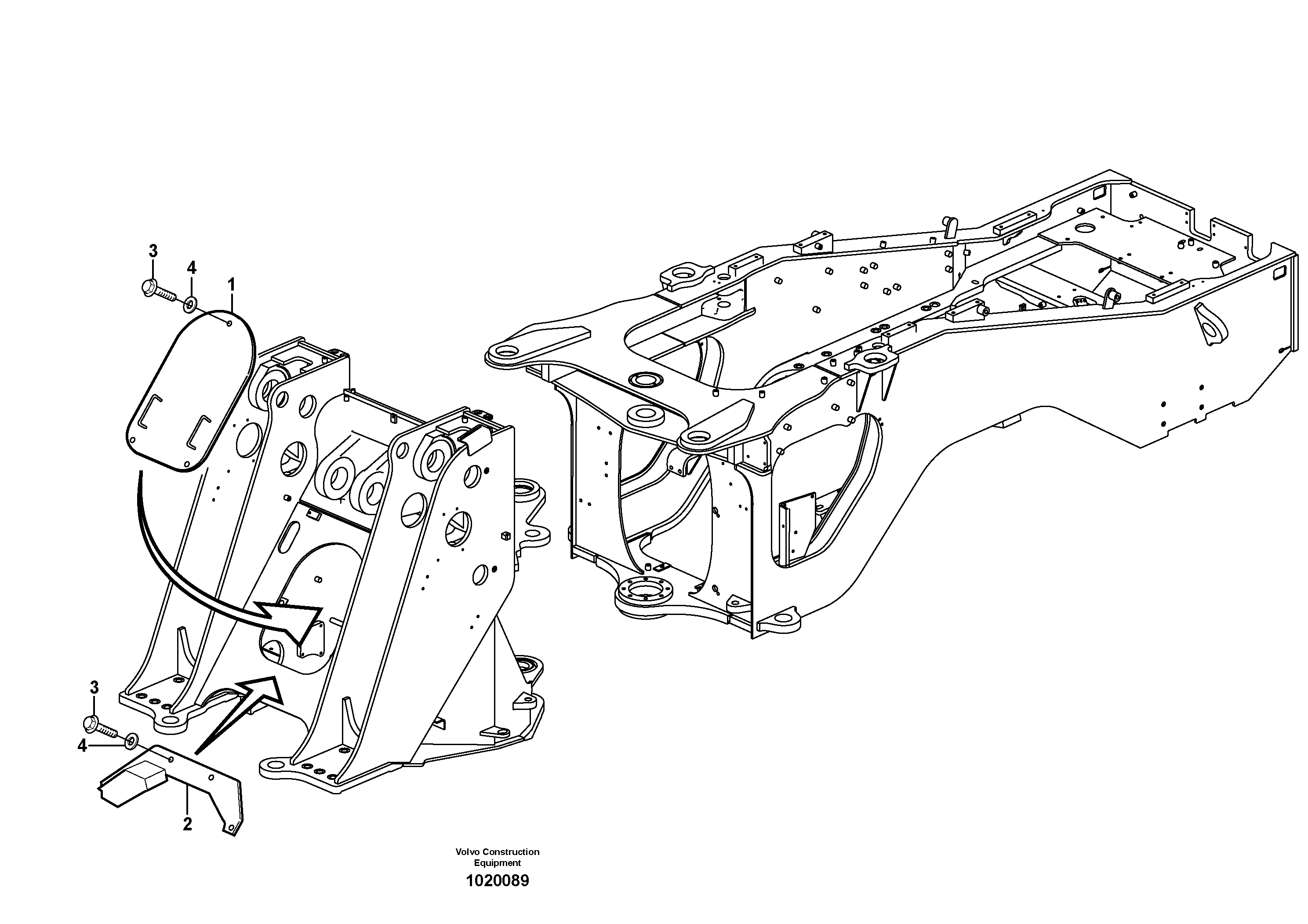 Protecting plates  82202 — volvo parts diagram