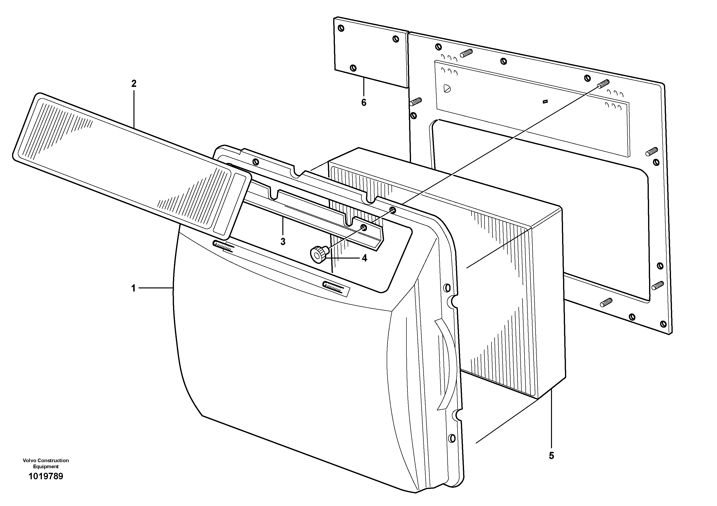 Air filter — volvo parts diagram