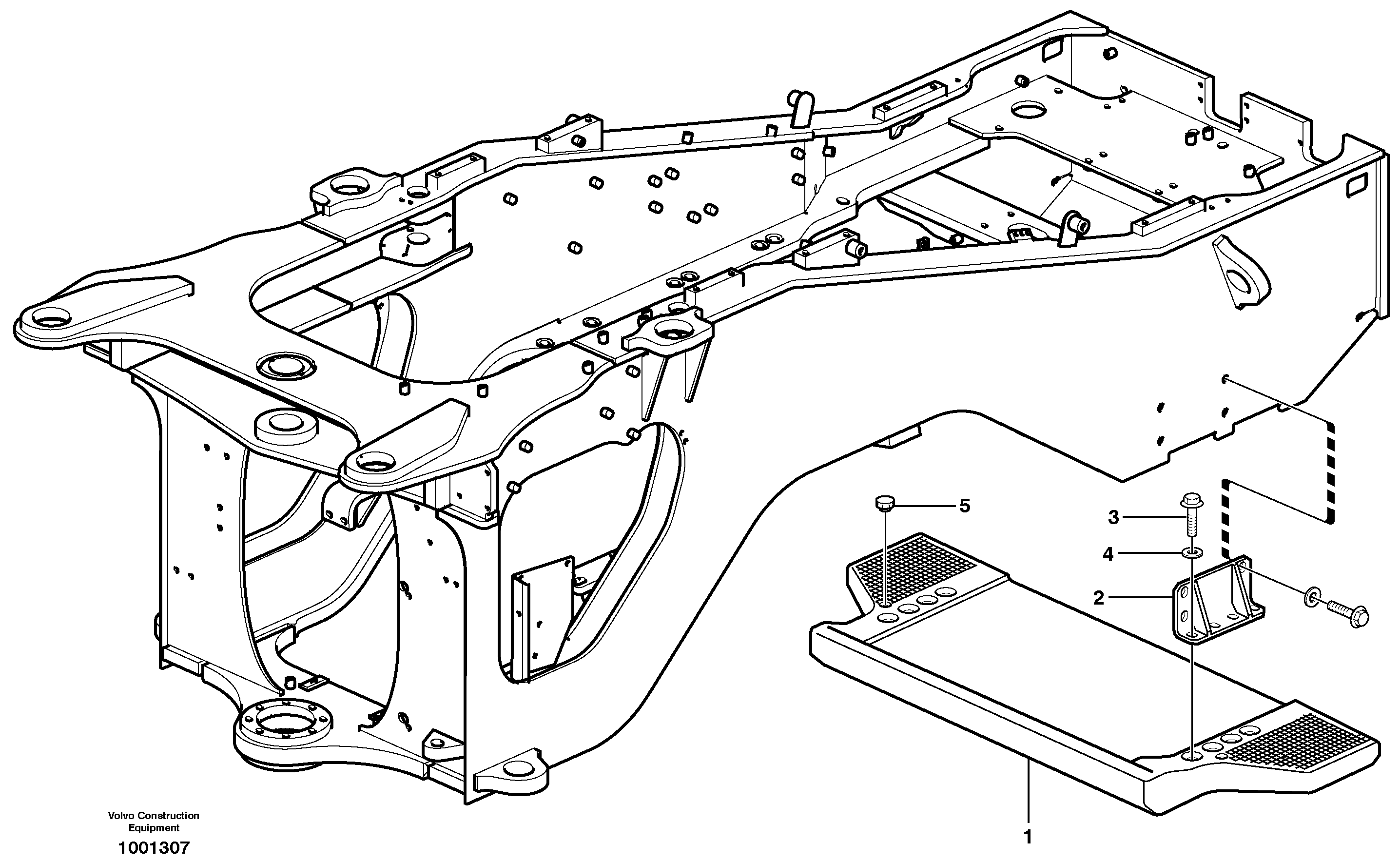 Counterweight  80944 — volvo parts diagram