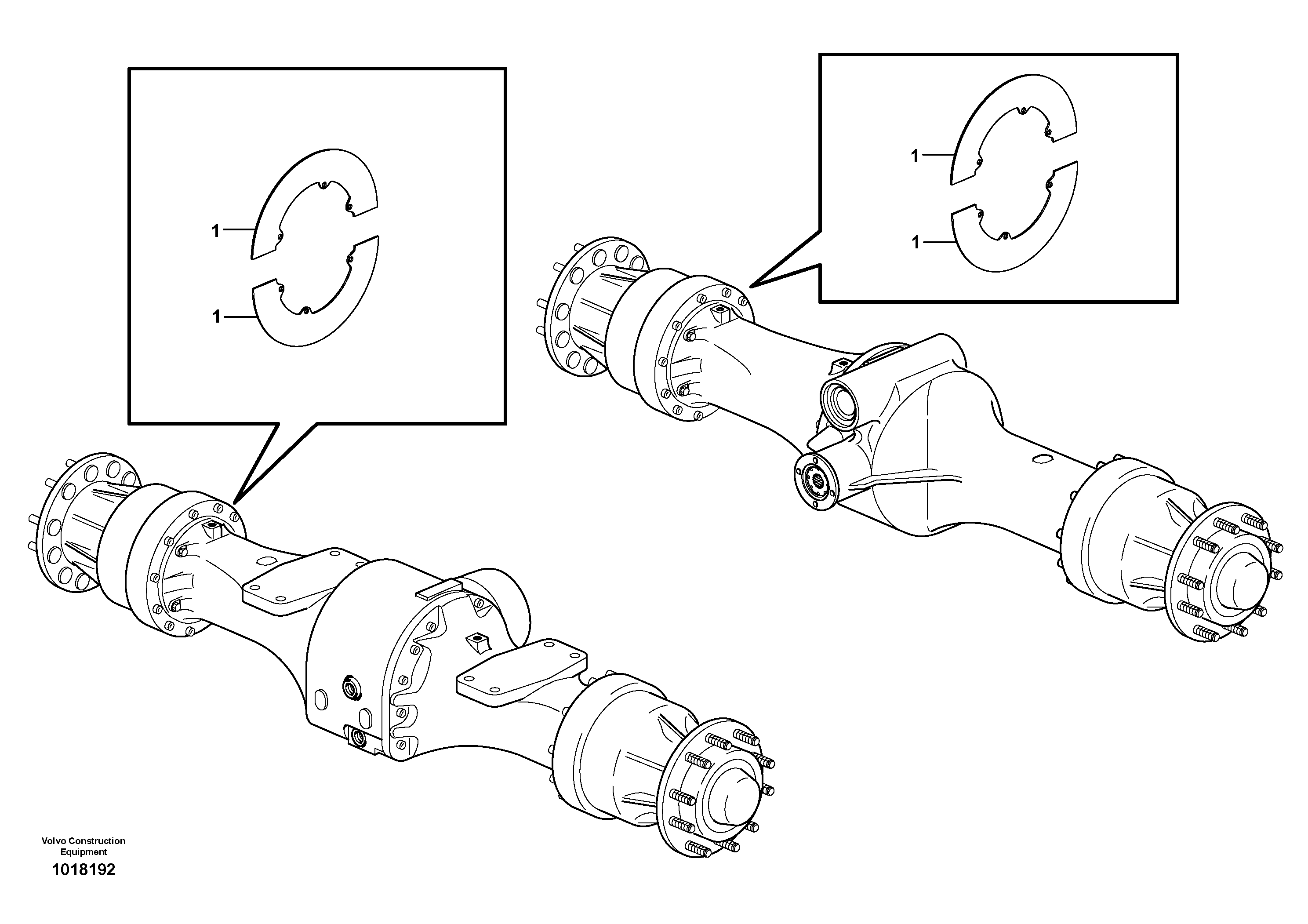 Hub protection  82283 — volvo parts diagram