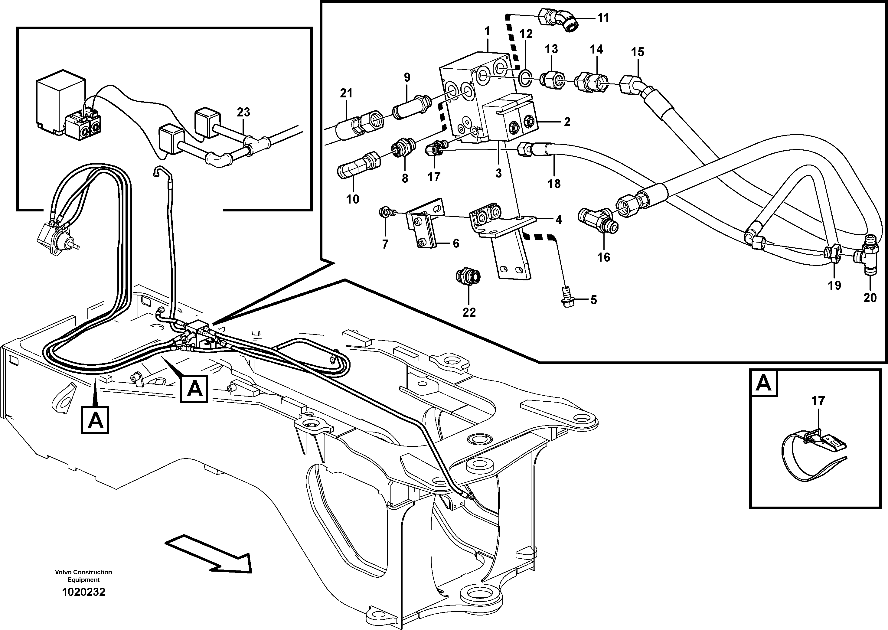 Reversible fan  83045 — volvo parts diagram