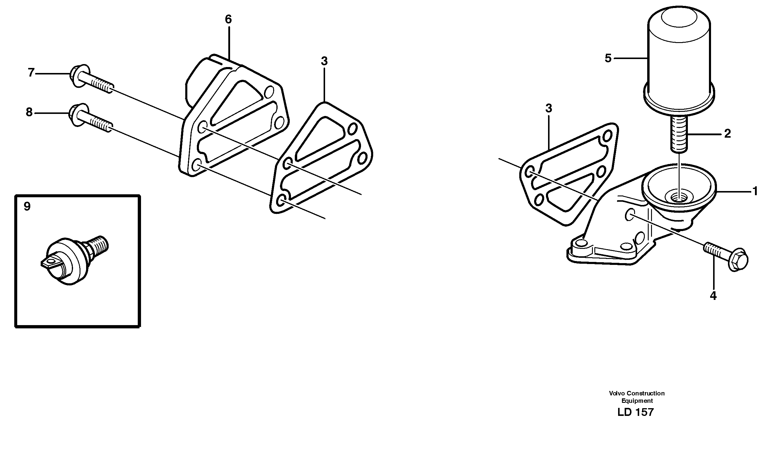 Oil filter — volvo parts diagram