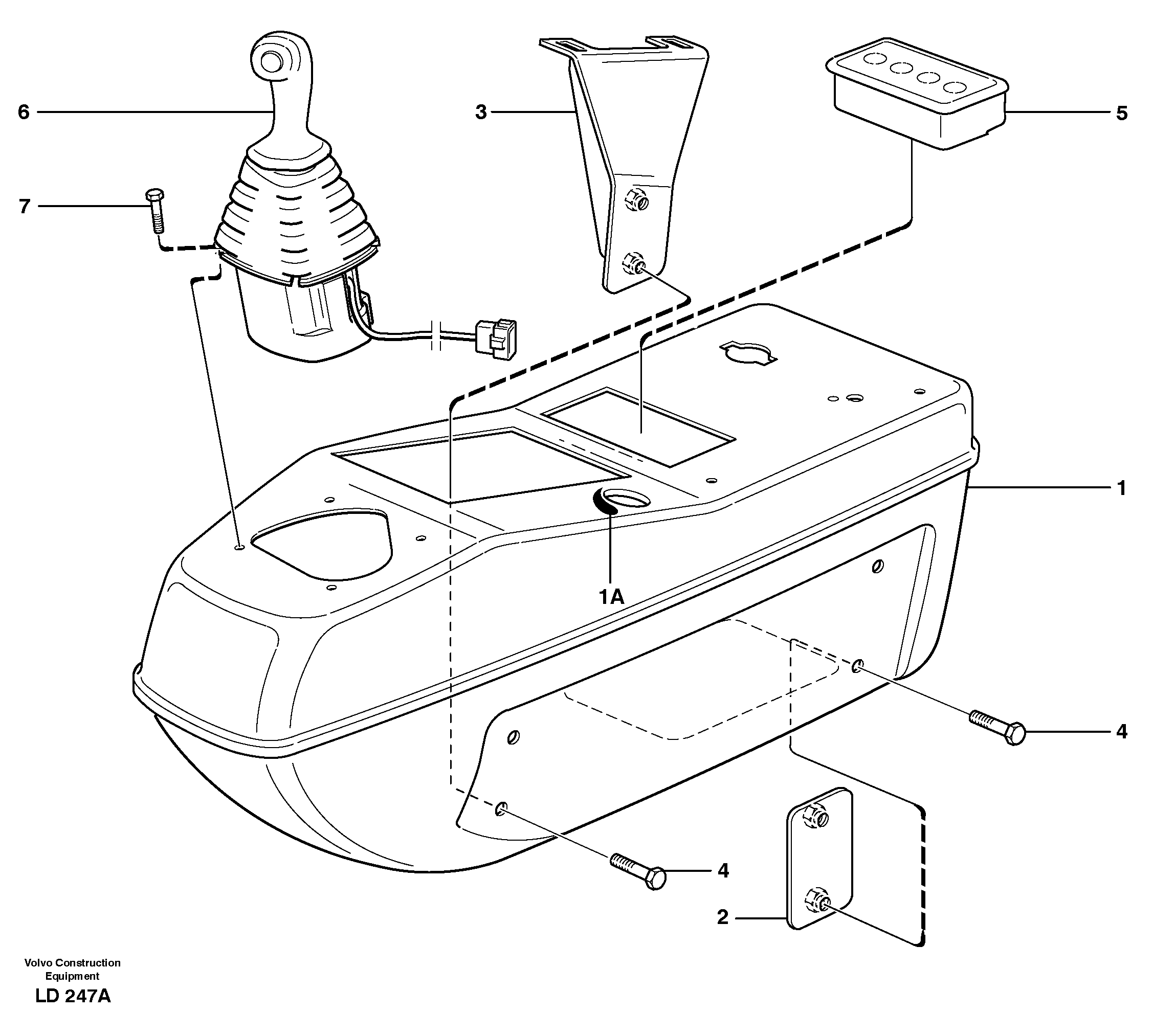 Side panel right — volvo parts diagram