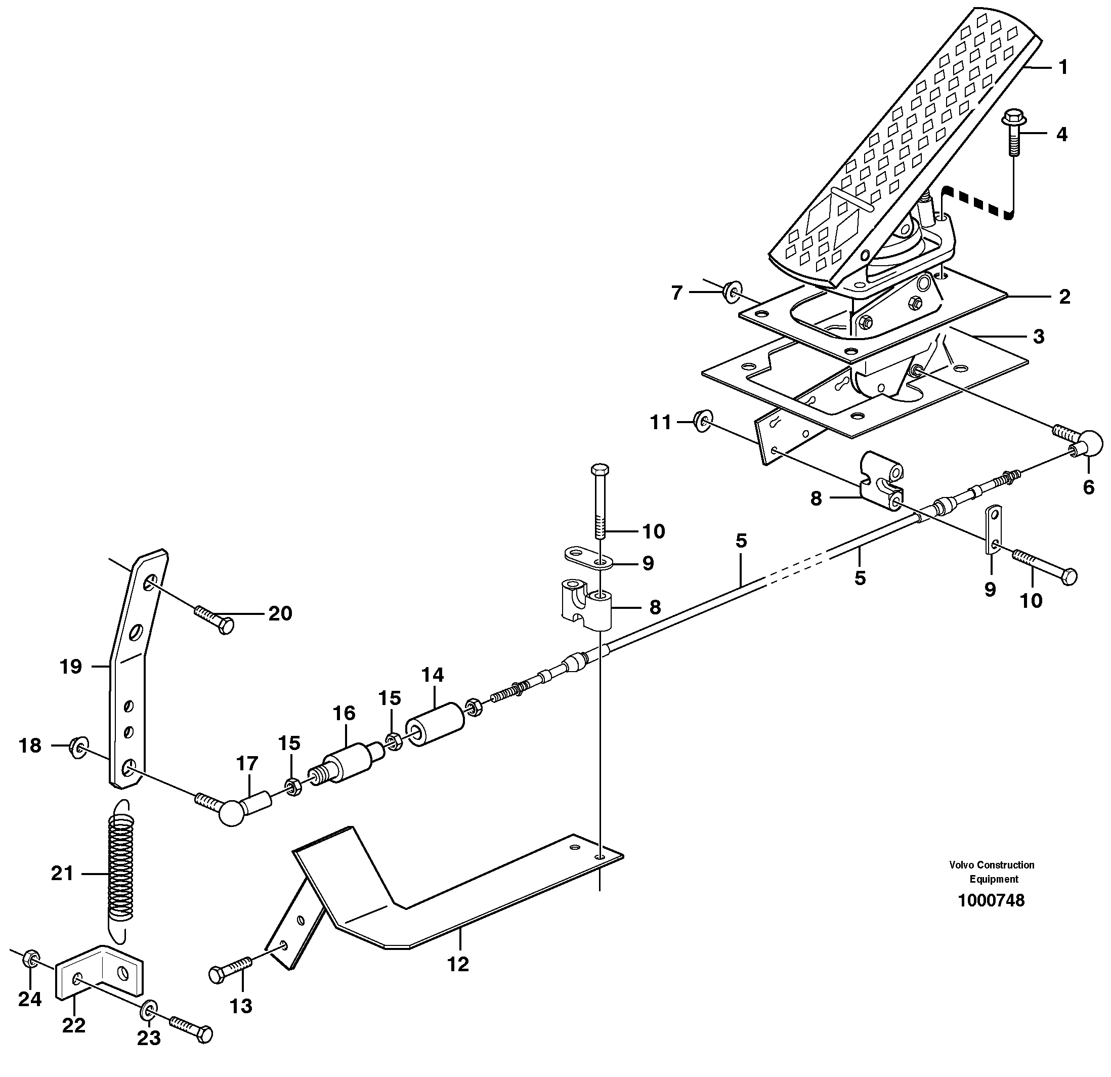 Regulator control — volvo parts diagram