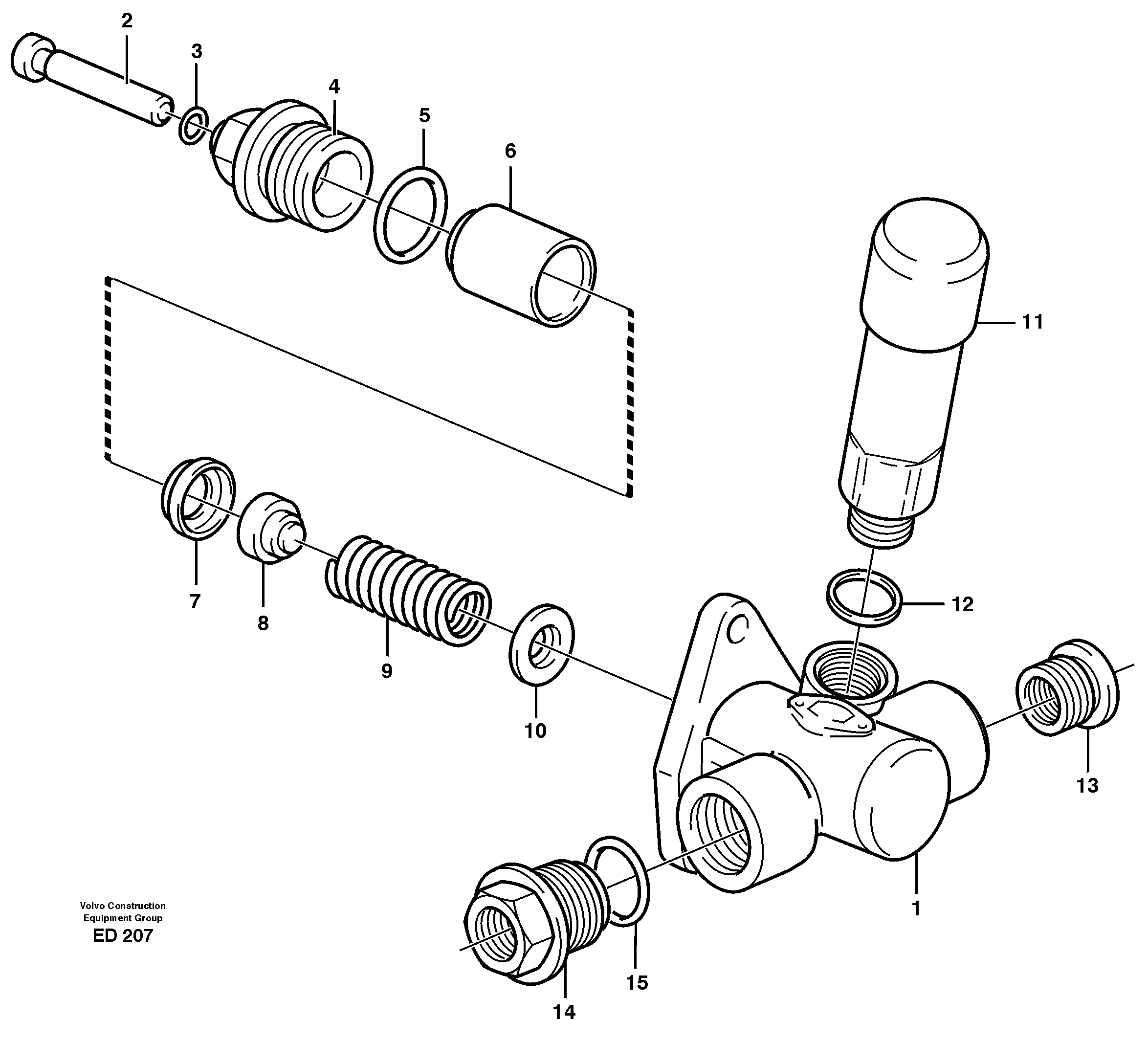 Feed pump — volvo parts diagram