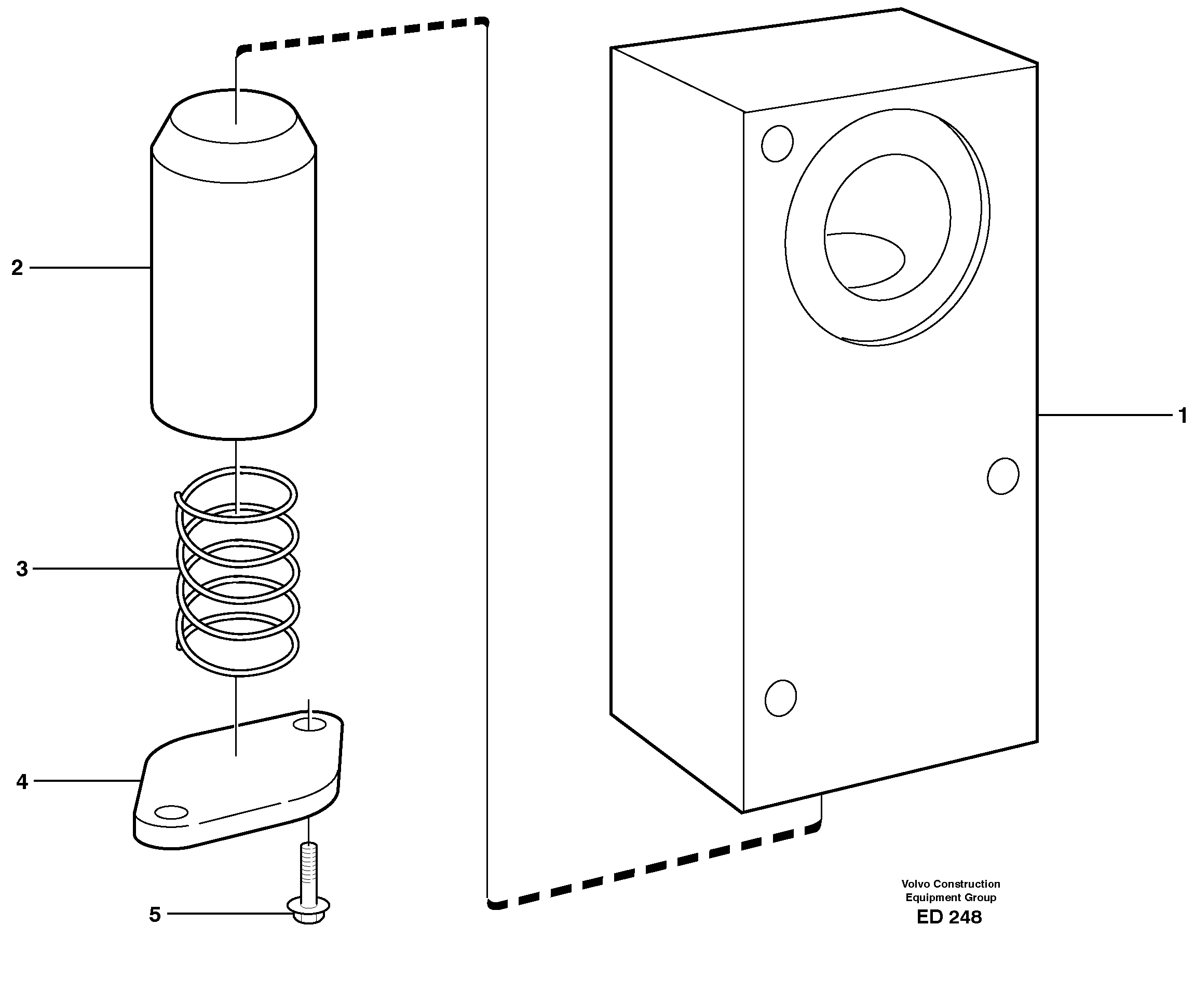 Safety valve  22524, 22536 — volvo parts diagram