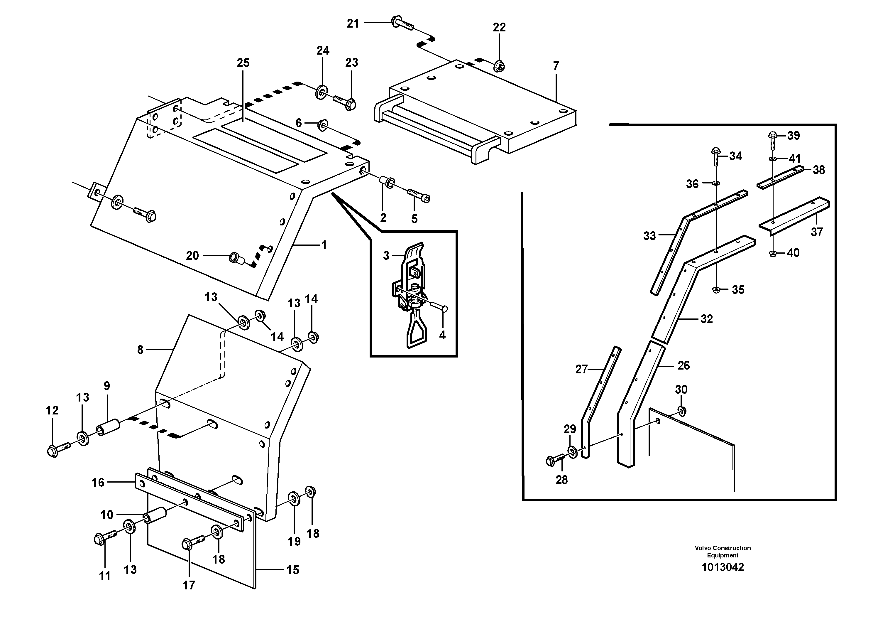 Fender, rear — volvo parts diagram