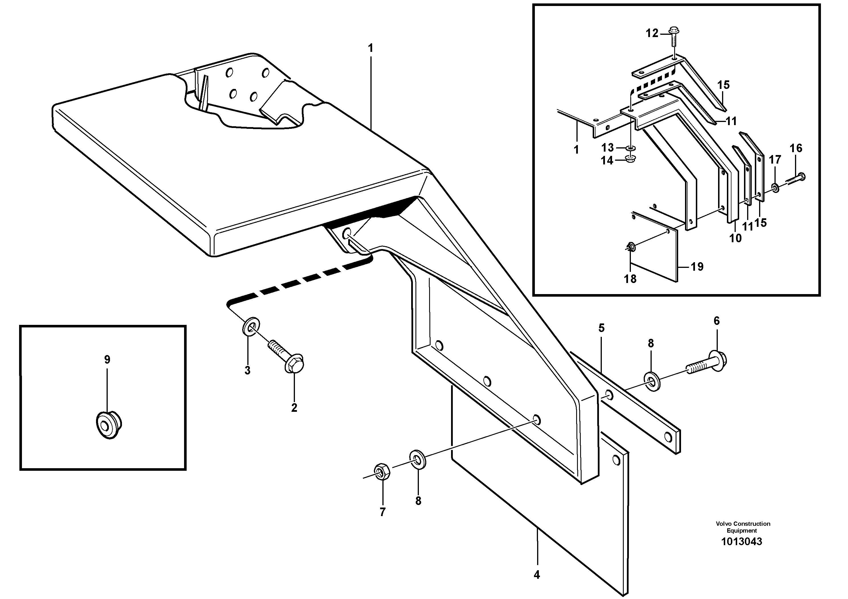 Fender, front — volvo parts diagram