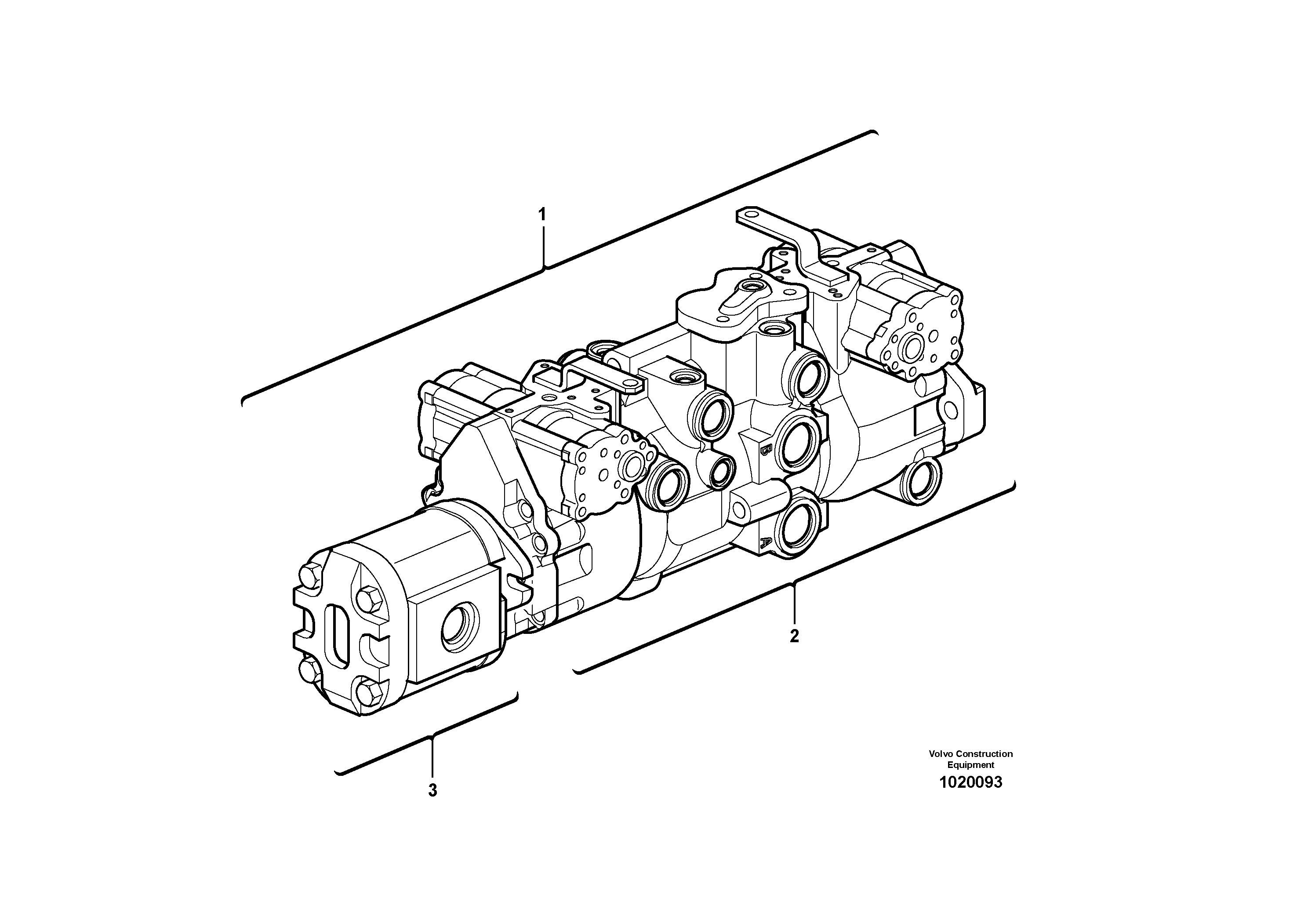 Transmission pump — volvo parts diagram