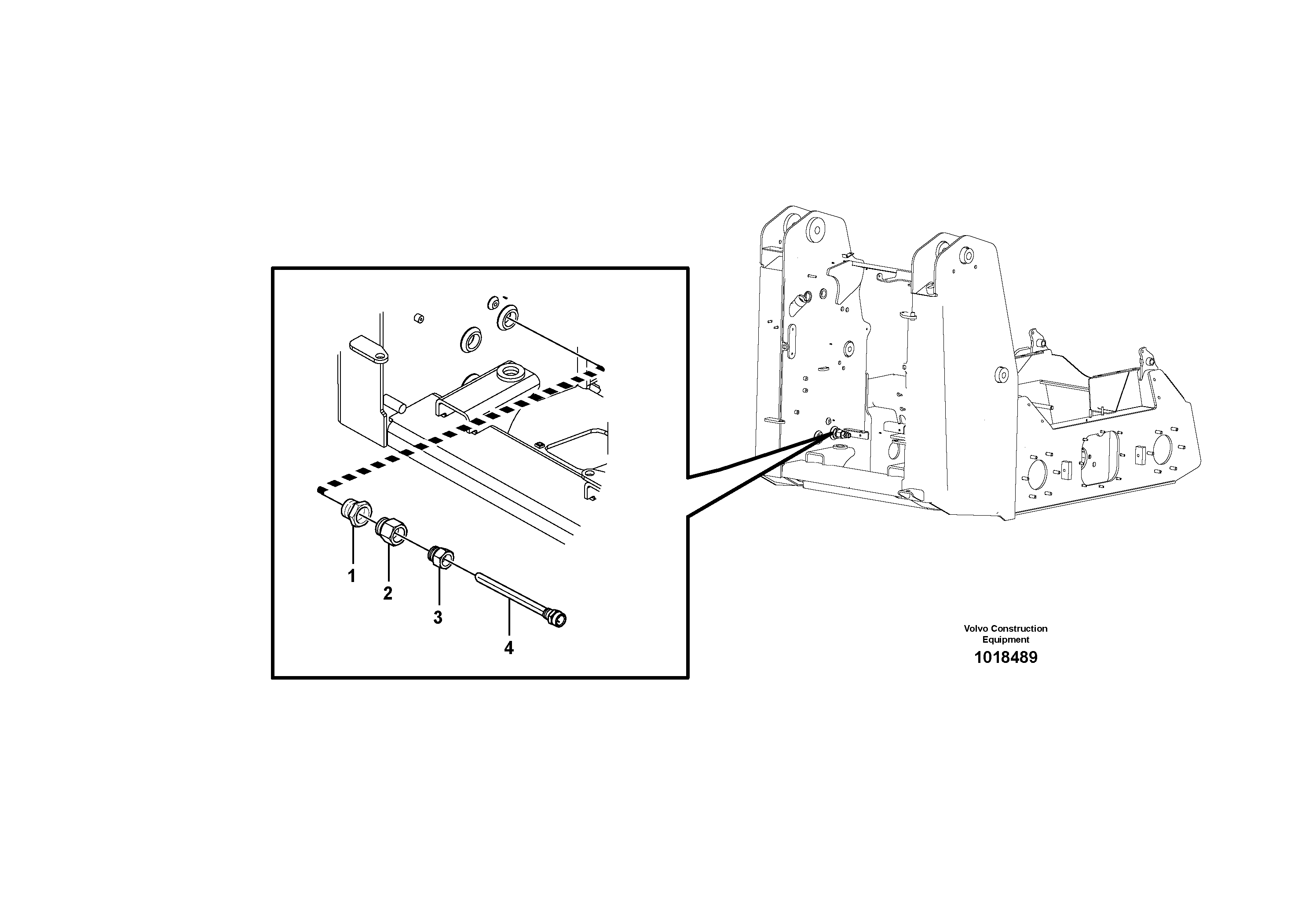 Heater hydraulic oil  11840272 — volvo parts diagram