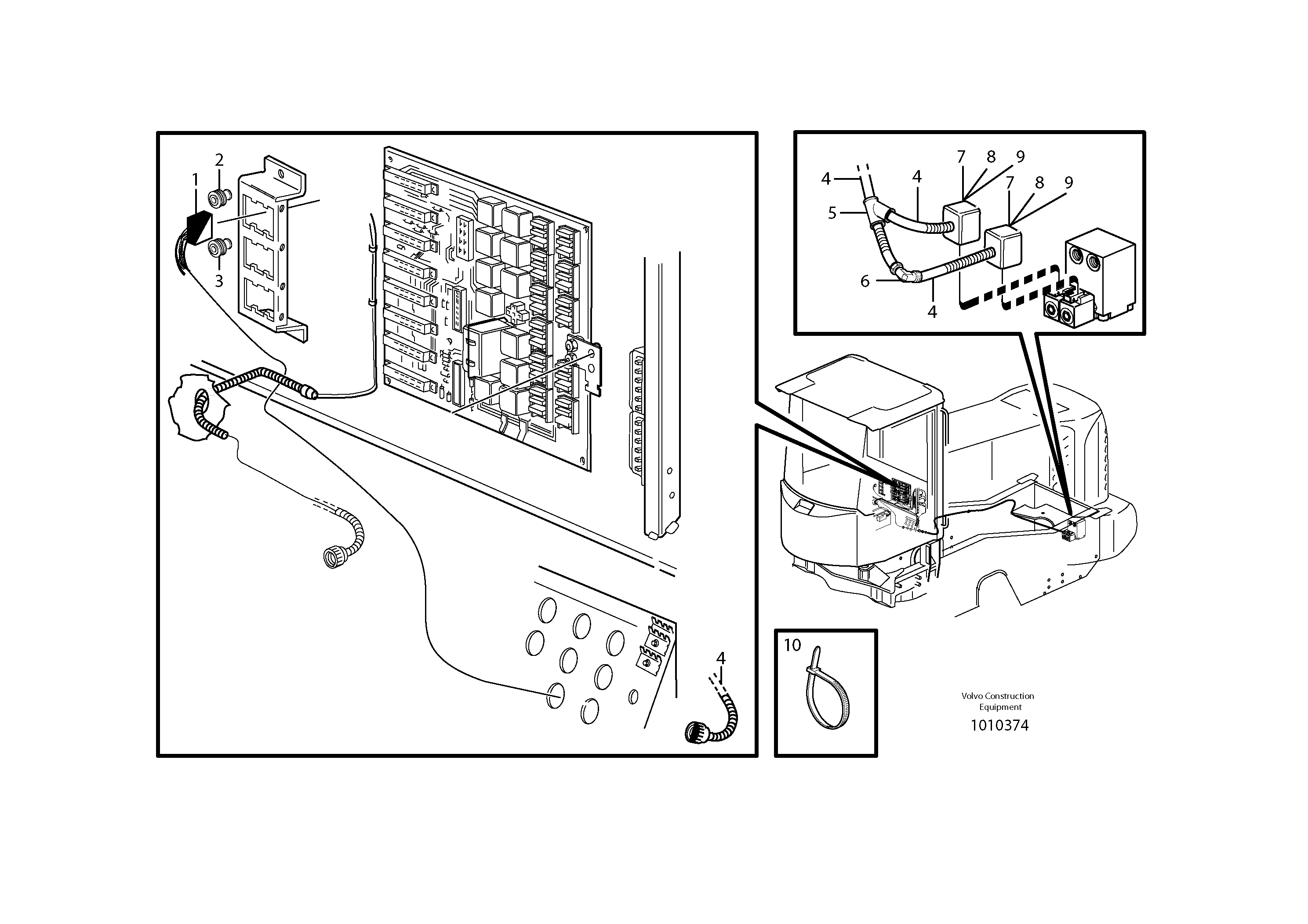 Reversible fan  82403, 82404 — volvo parts diagram