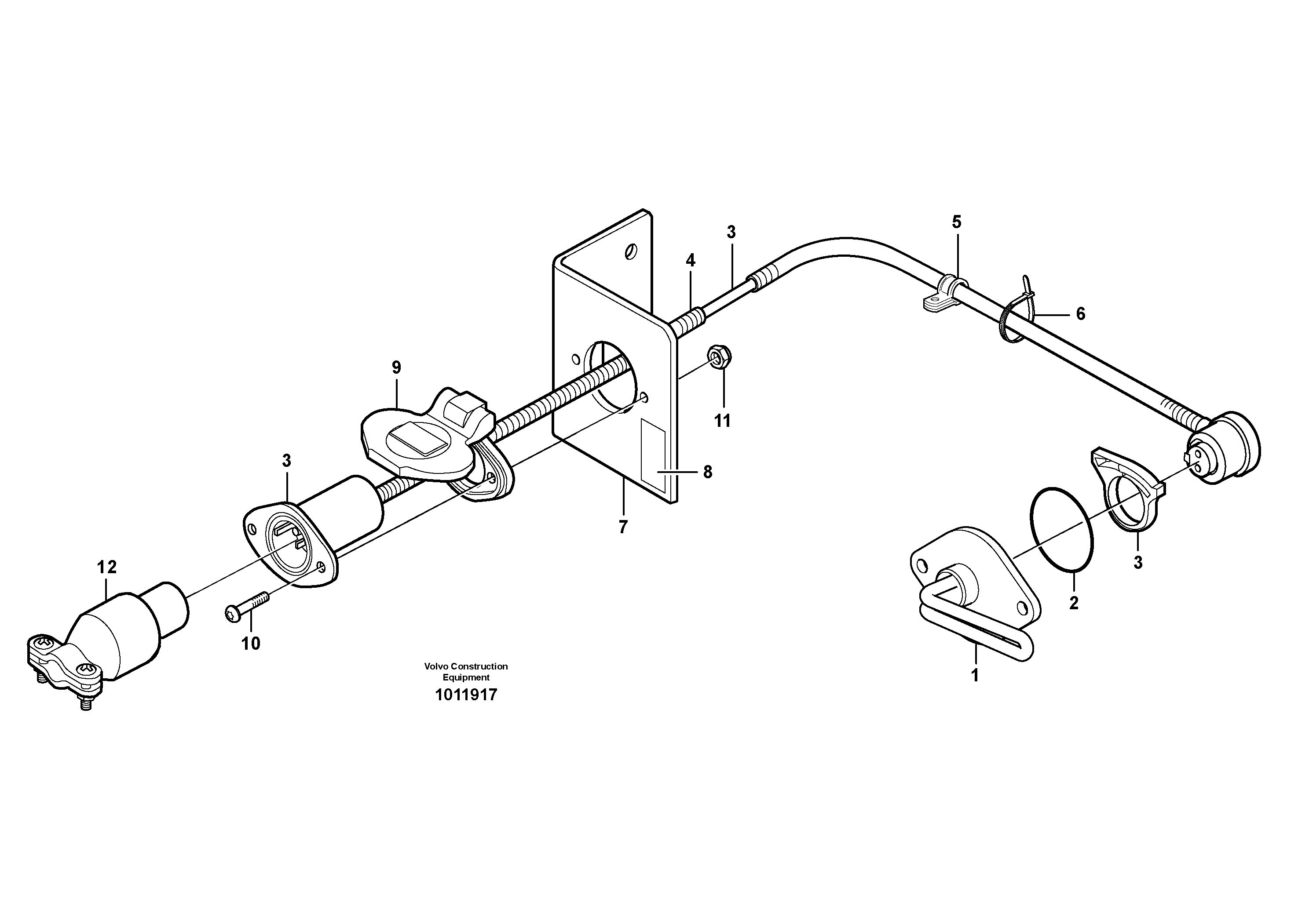 Engine heater.  82618 — volvo parts diagram