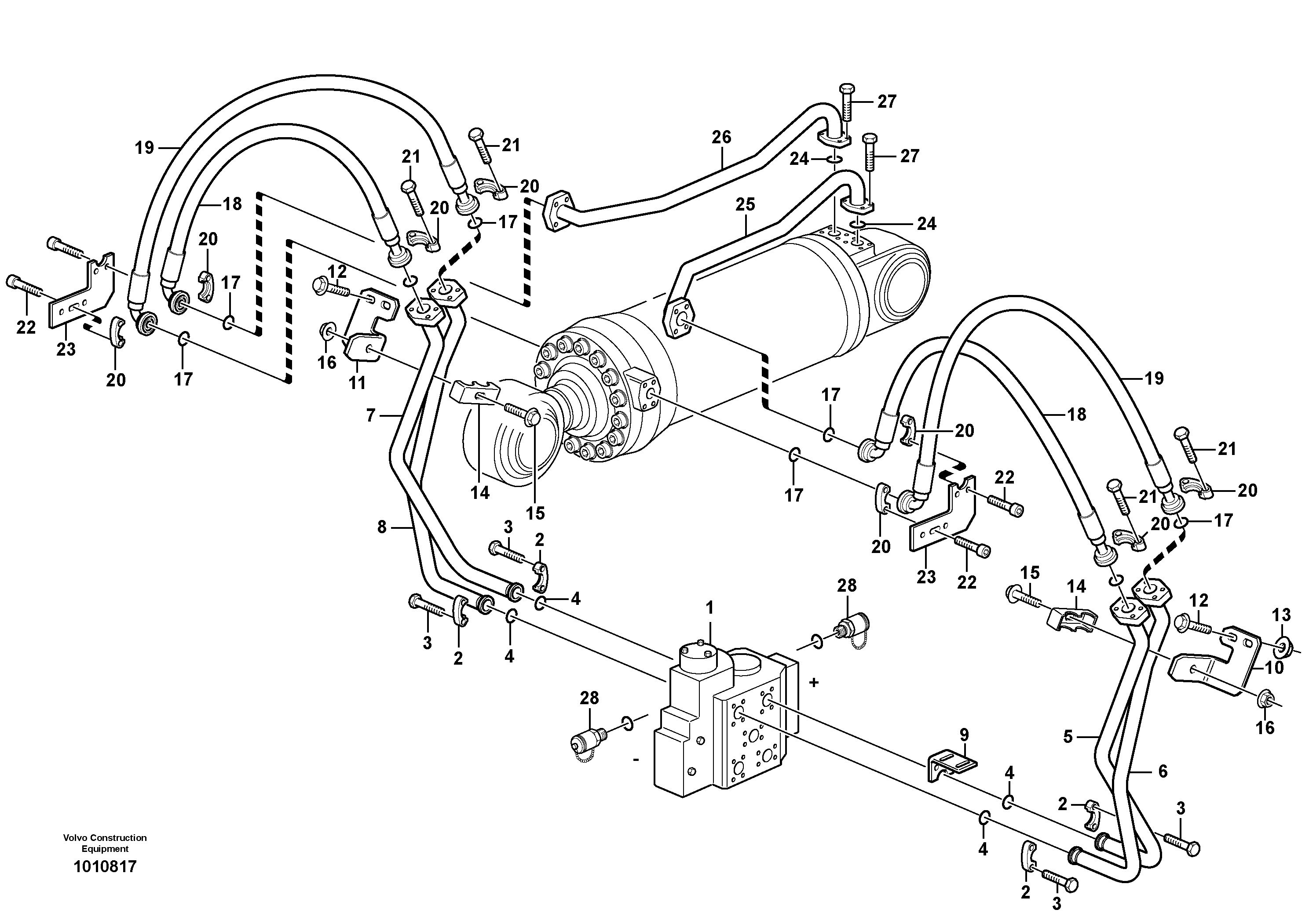 Tilt function — volvo parts diagram