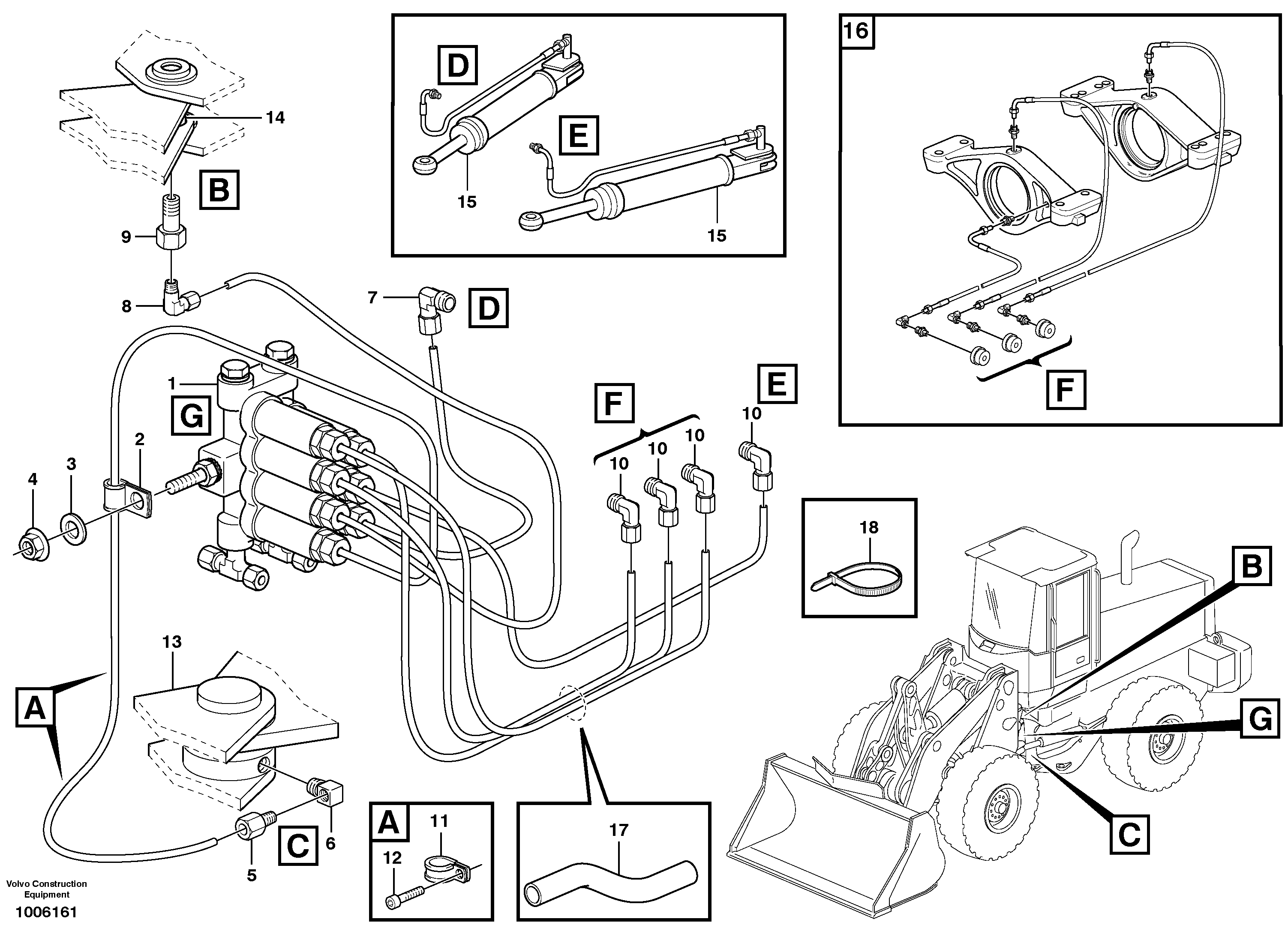Distribution block, B1.  80959, 82141, 82687 — volvo parts diagram