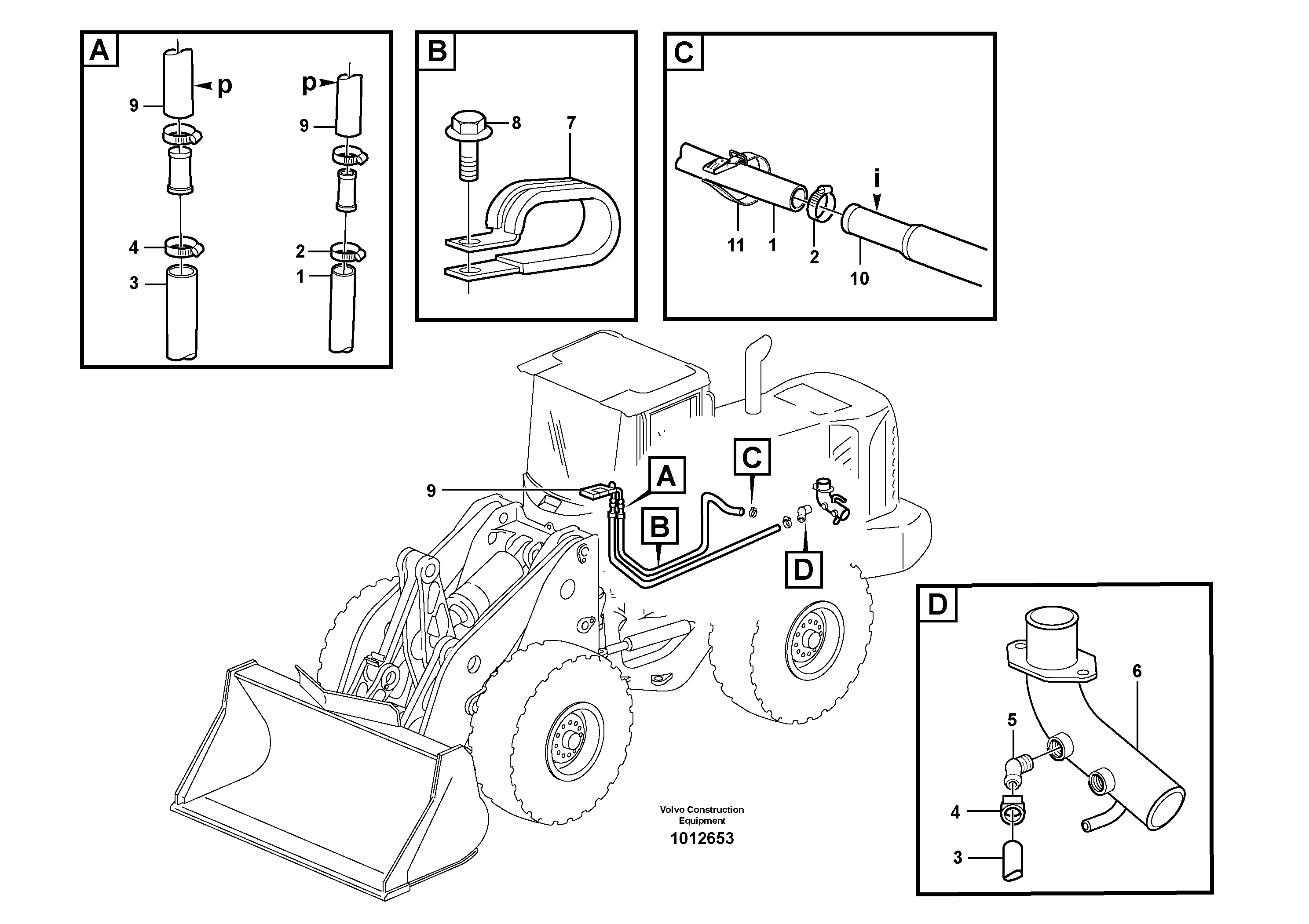 Heating system — volvo parts diagram