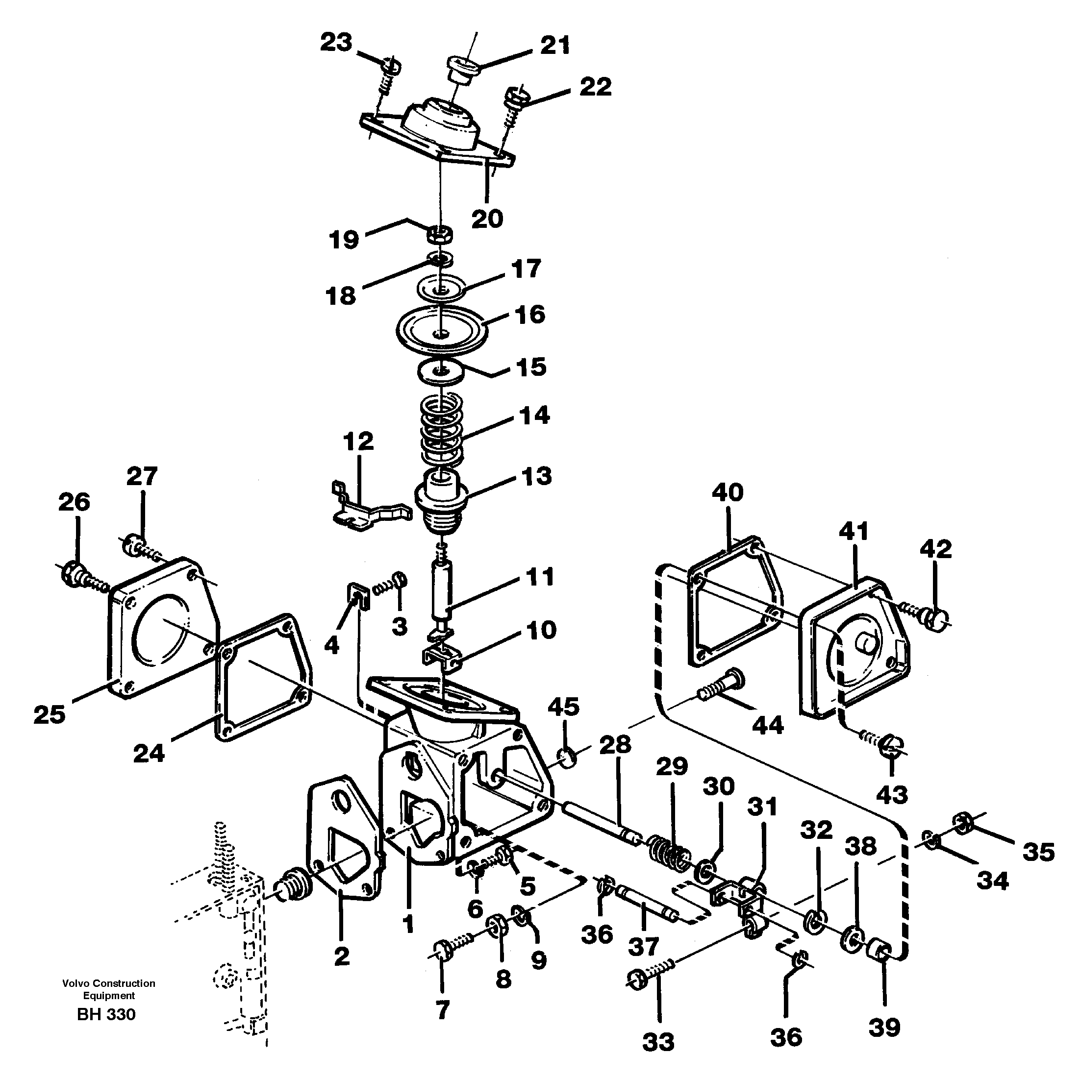 Smoke limiter  TD73KFE — volvo parts diagram