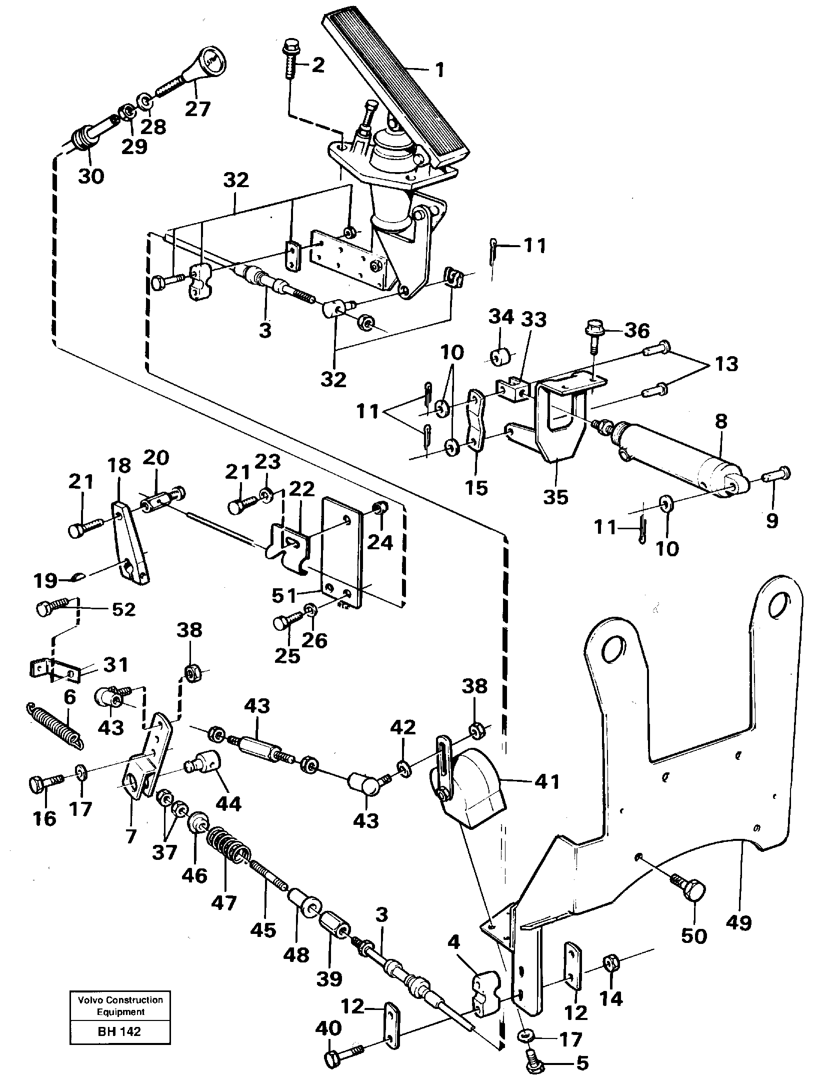 Regulator control — volvo parts diagram